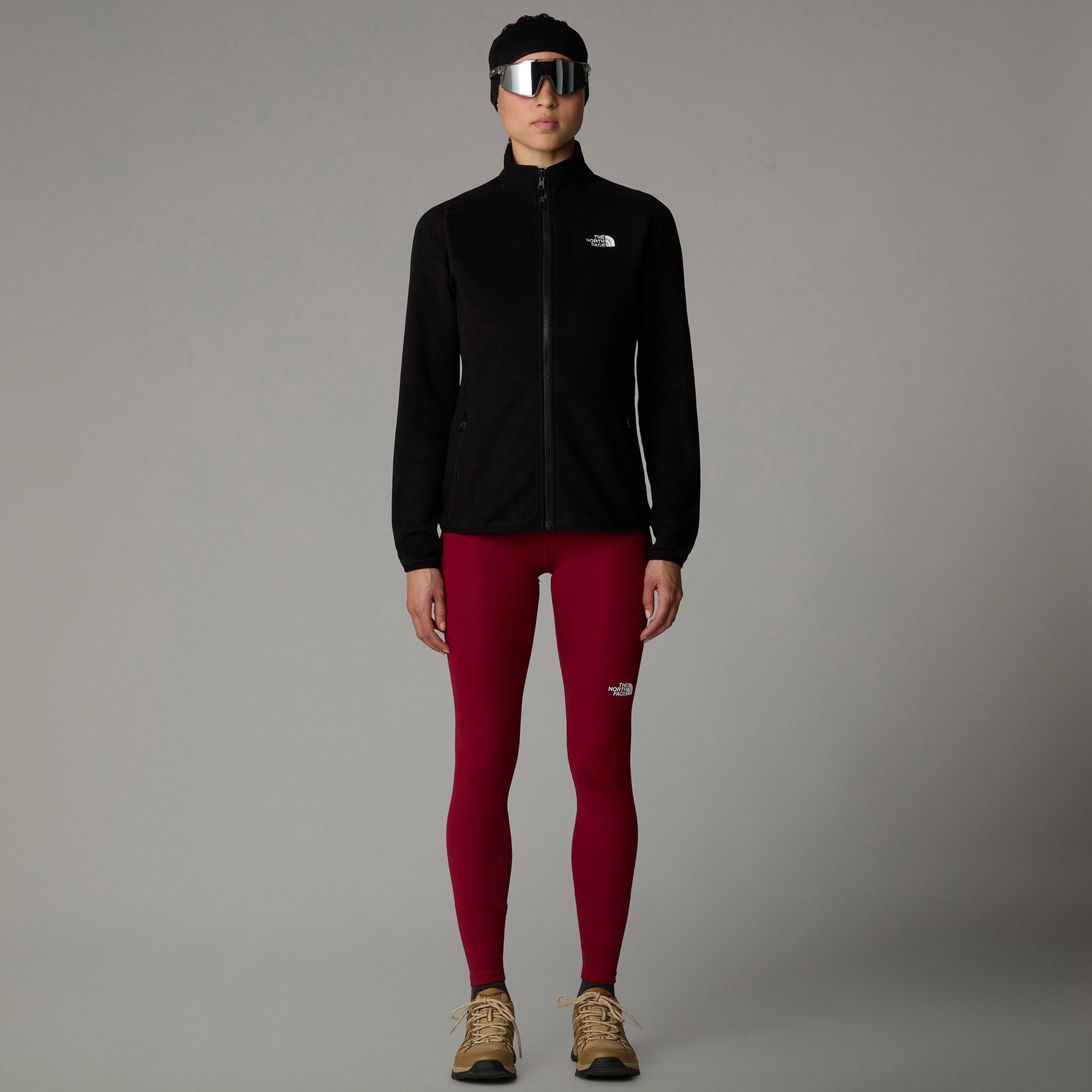 The North Face Glacier 100 Kadın Siyah Outdoor Polar