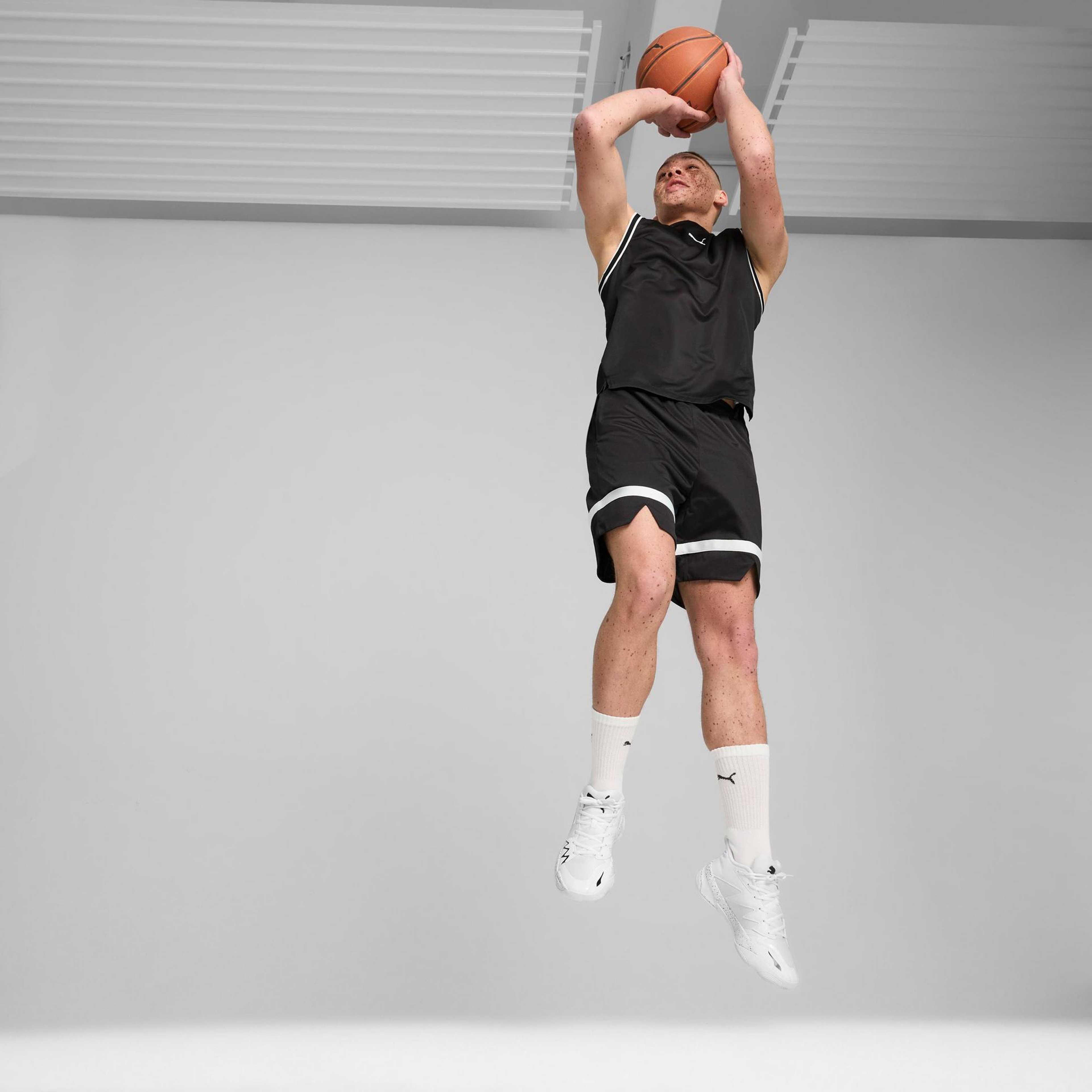 Puma Winning Shot Erkek Siyah Basketbol Atleti
