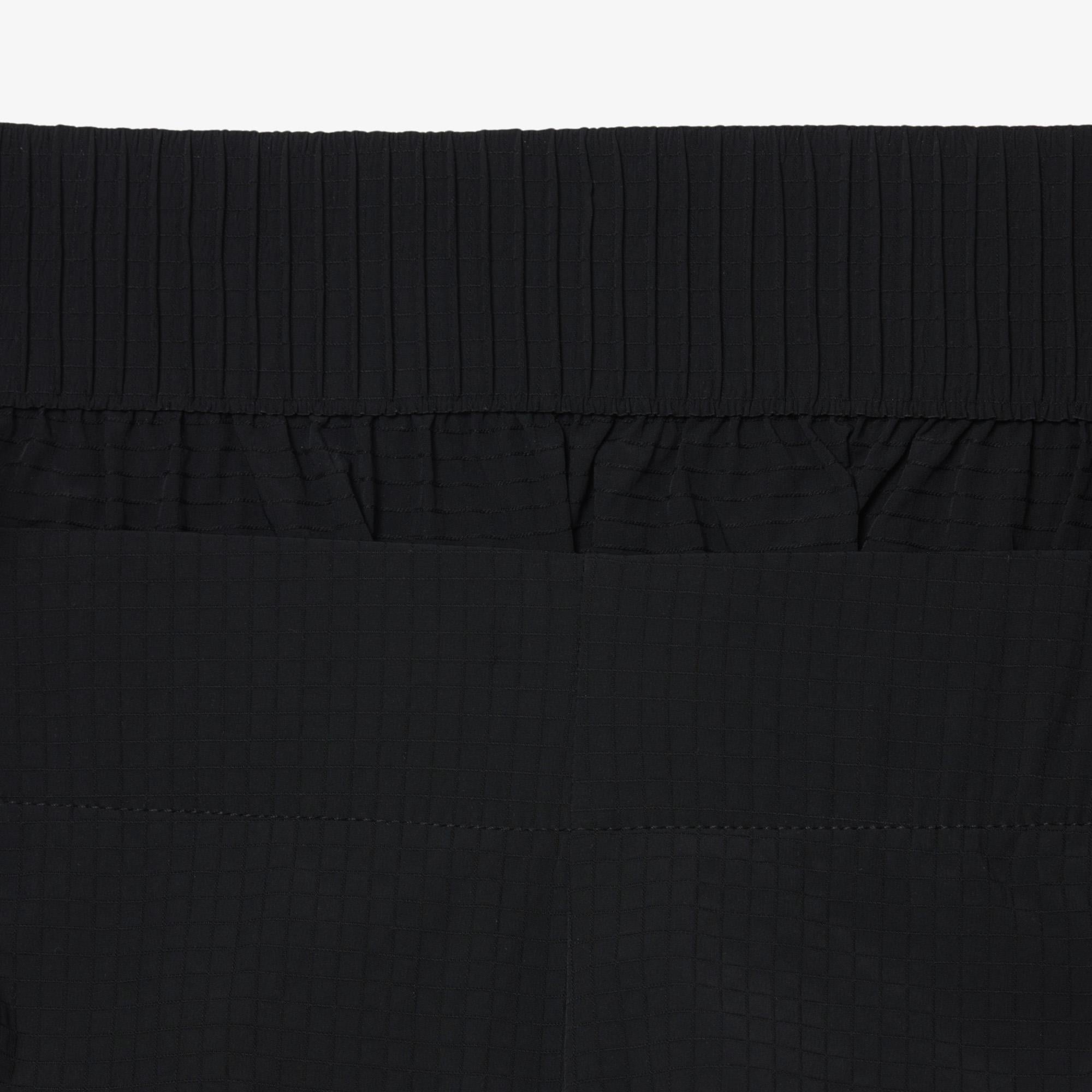 Erkek Relaxed Fit Siyah Şort