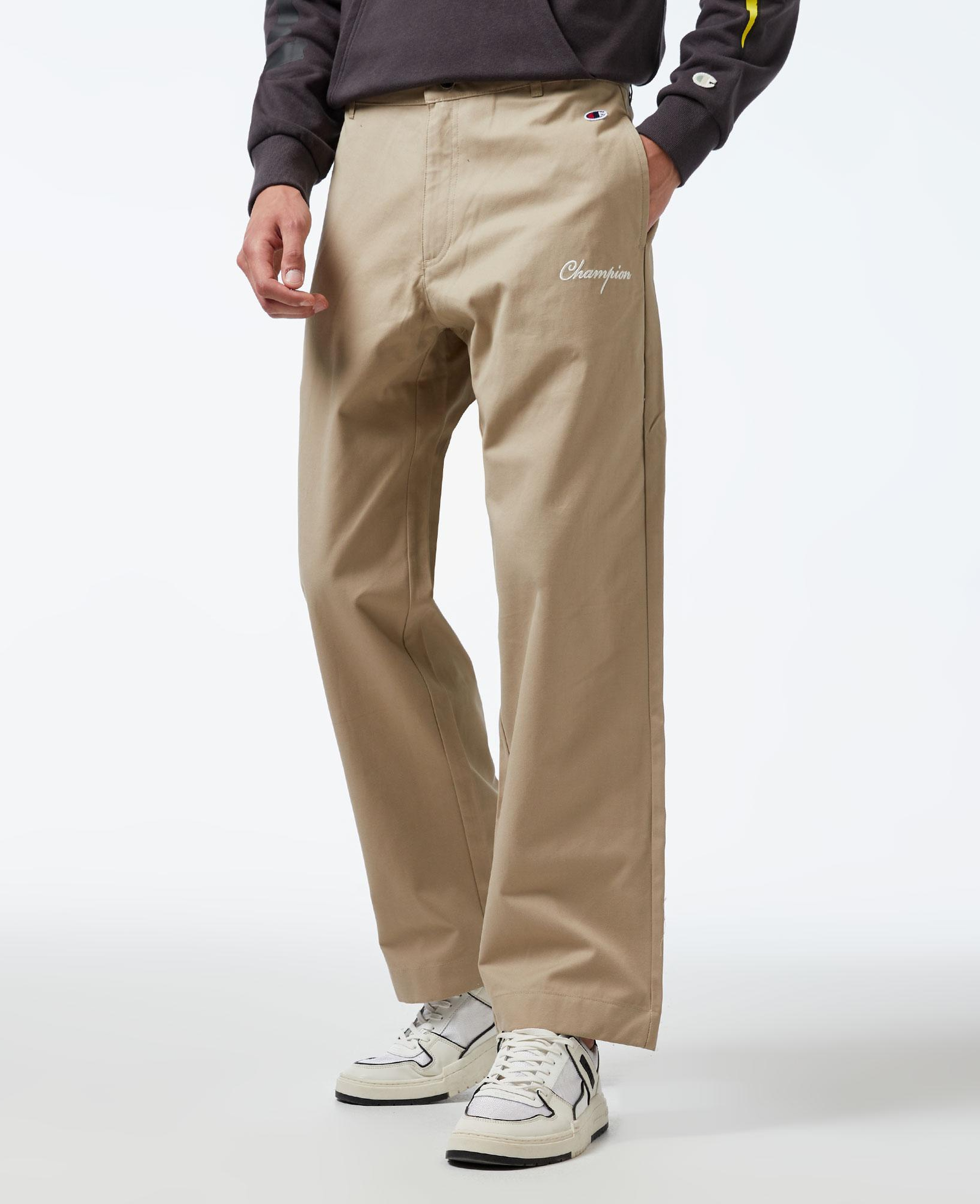 Champion Straight Hem Erkek Bej Pantolon