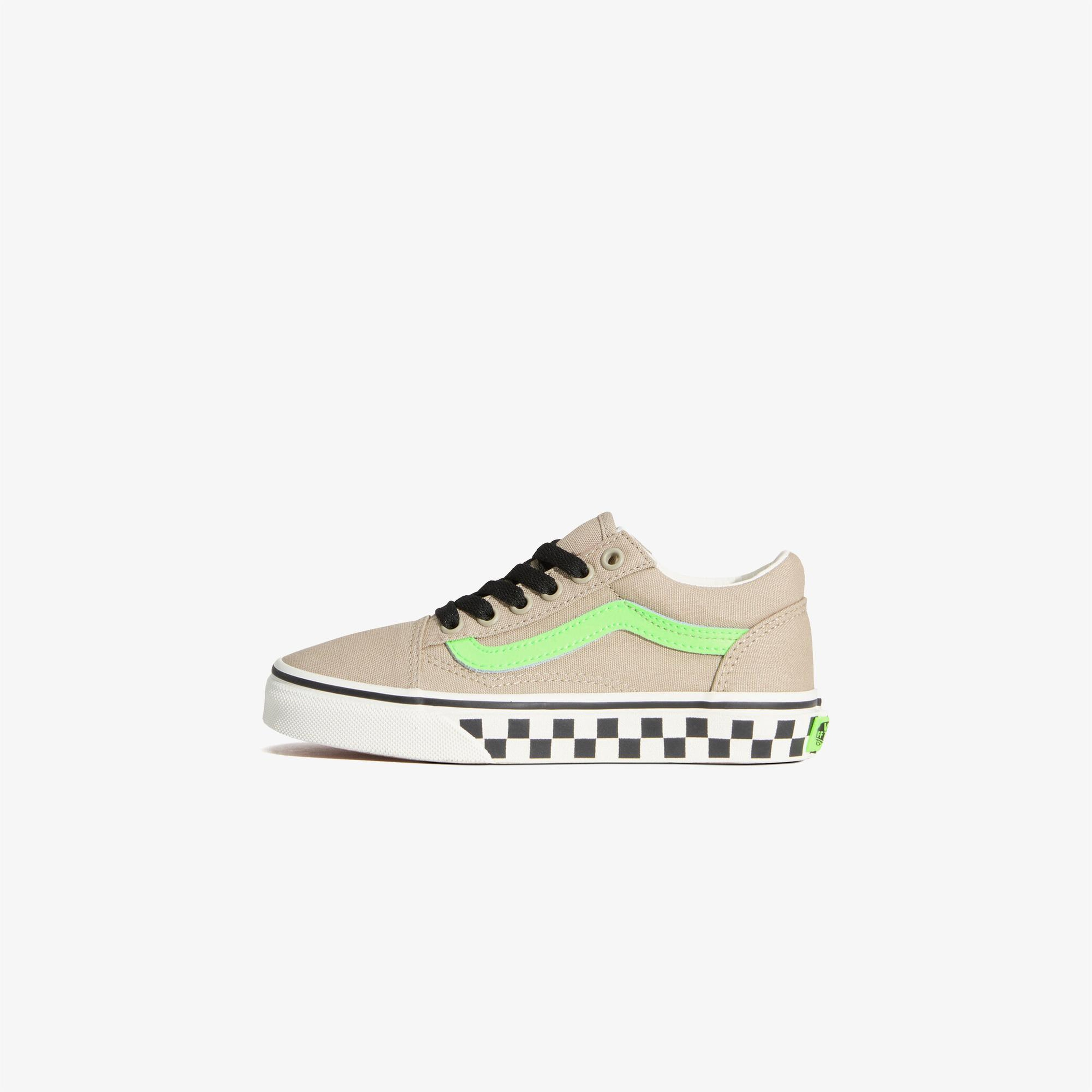 Vans Old Skool Çocuk Yeşil Sneaker