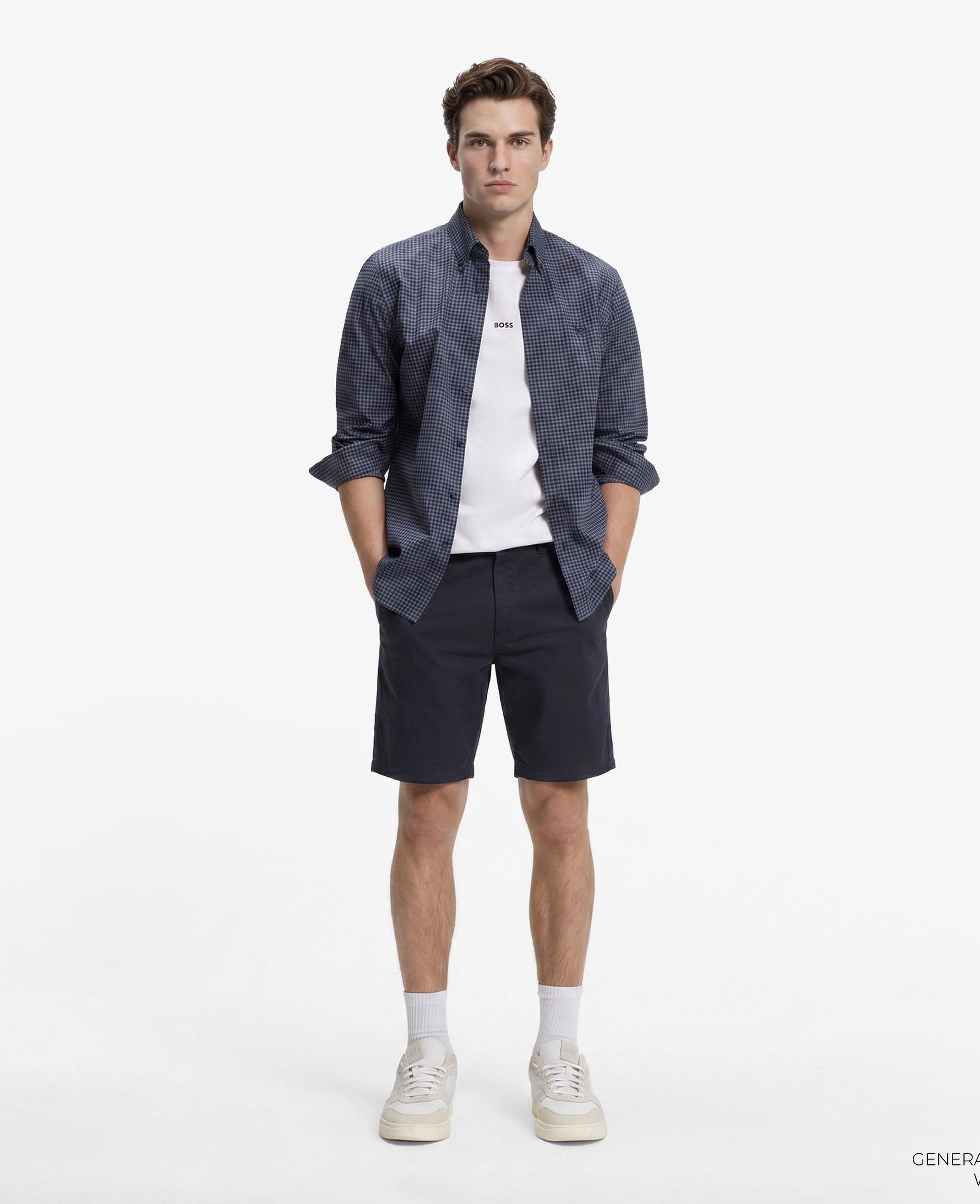 Boss Tapered Erkek Lacivert Pantolon