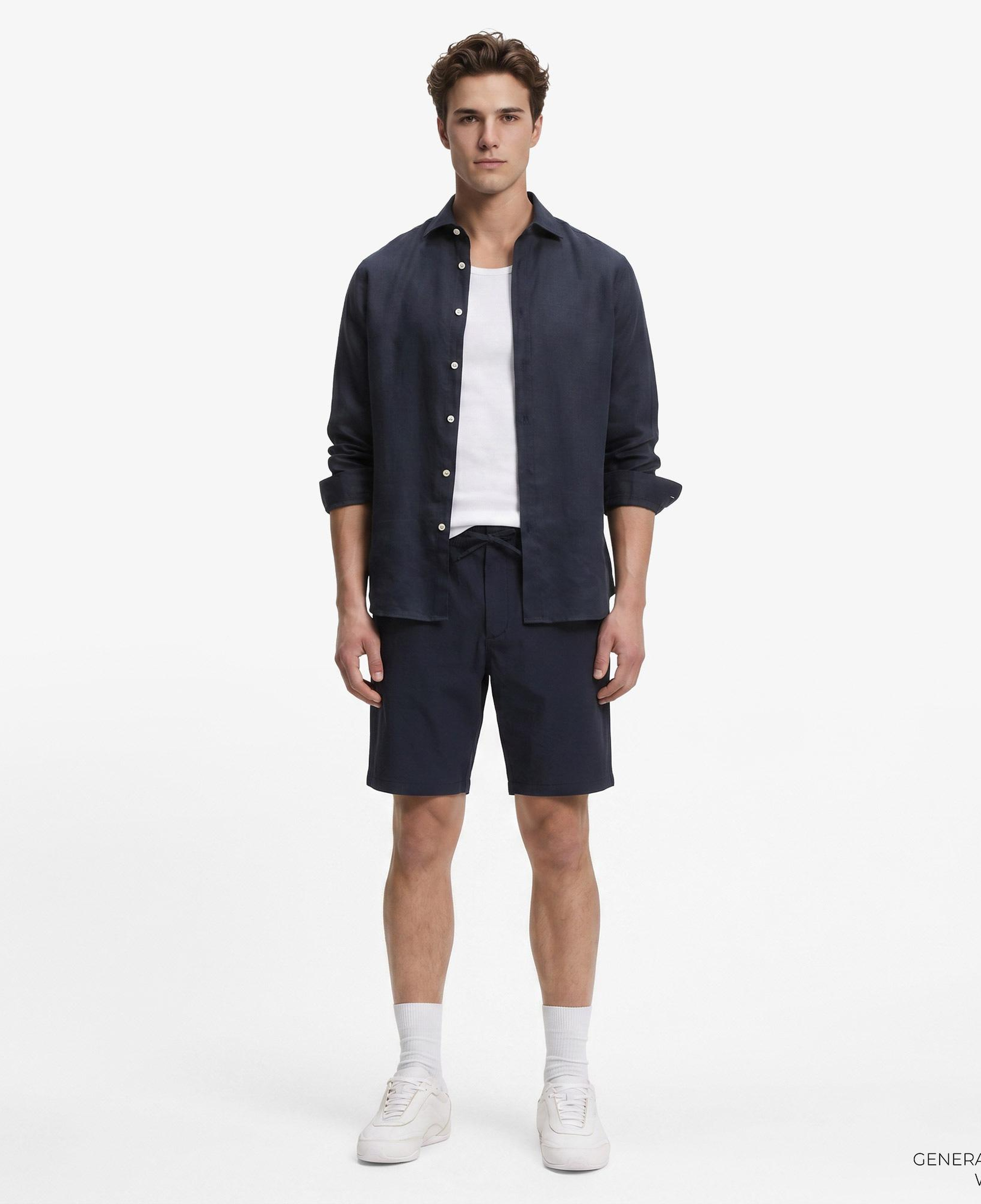 Boss Tapered Erkek Lacivert Pantolon