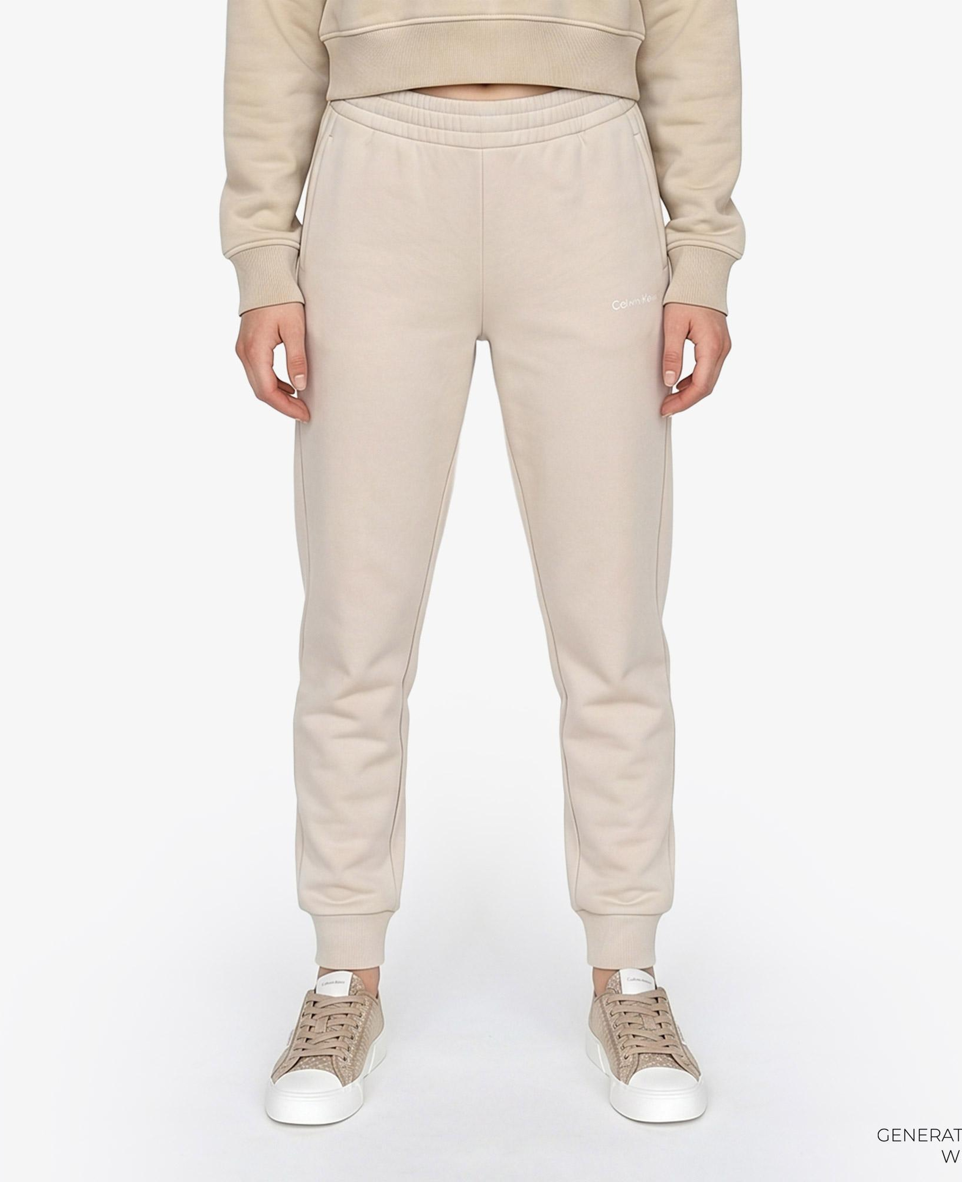 Calvin Klein Kadın Beyaz Eşofman Altı