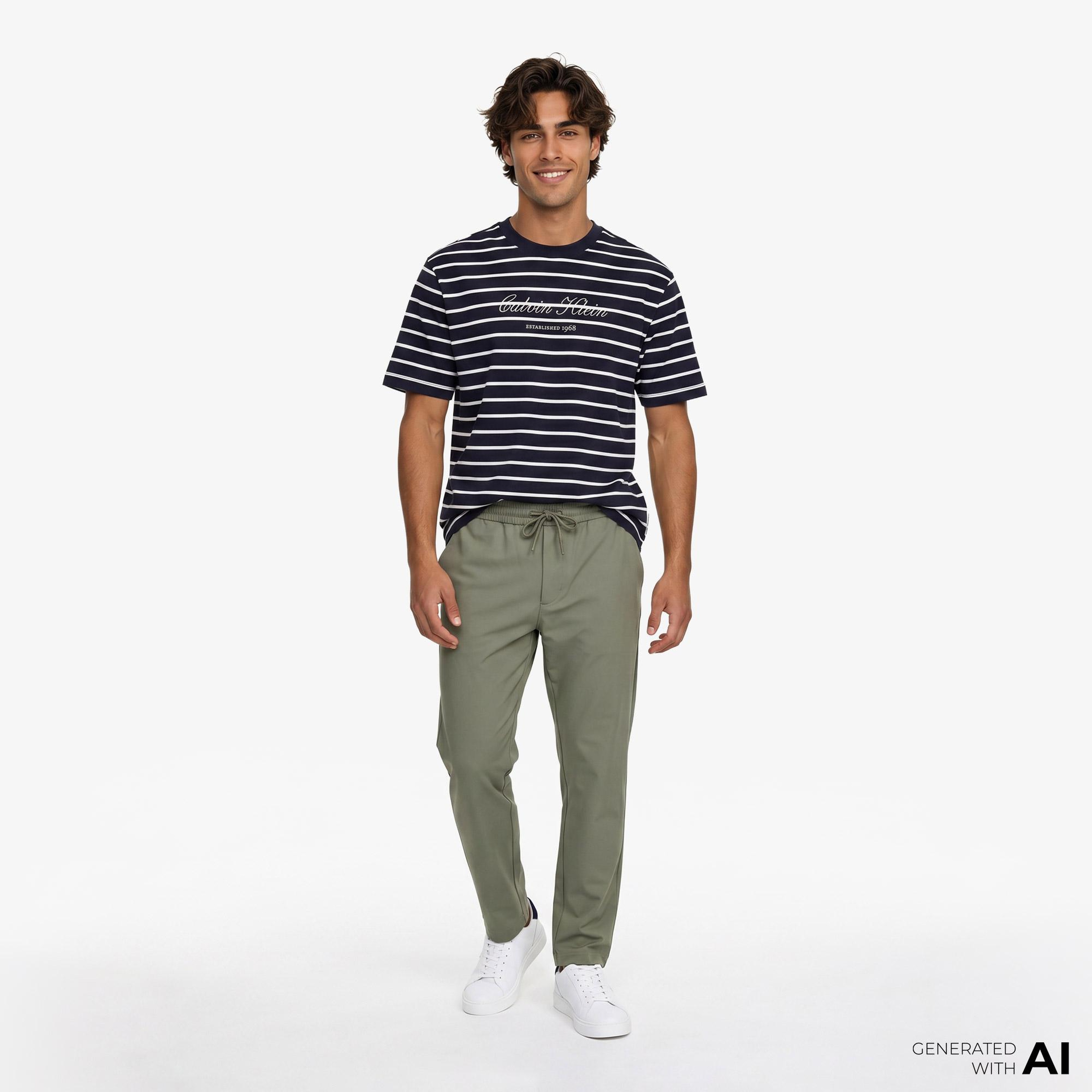 Calvin Klein Erkek Siyah Pantolon