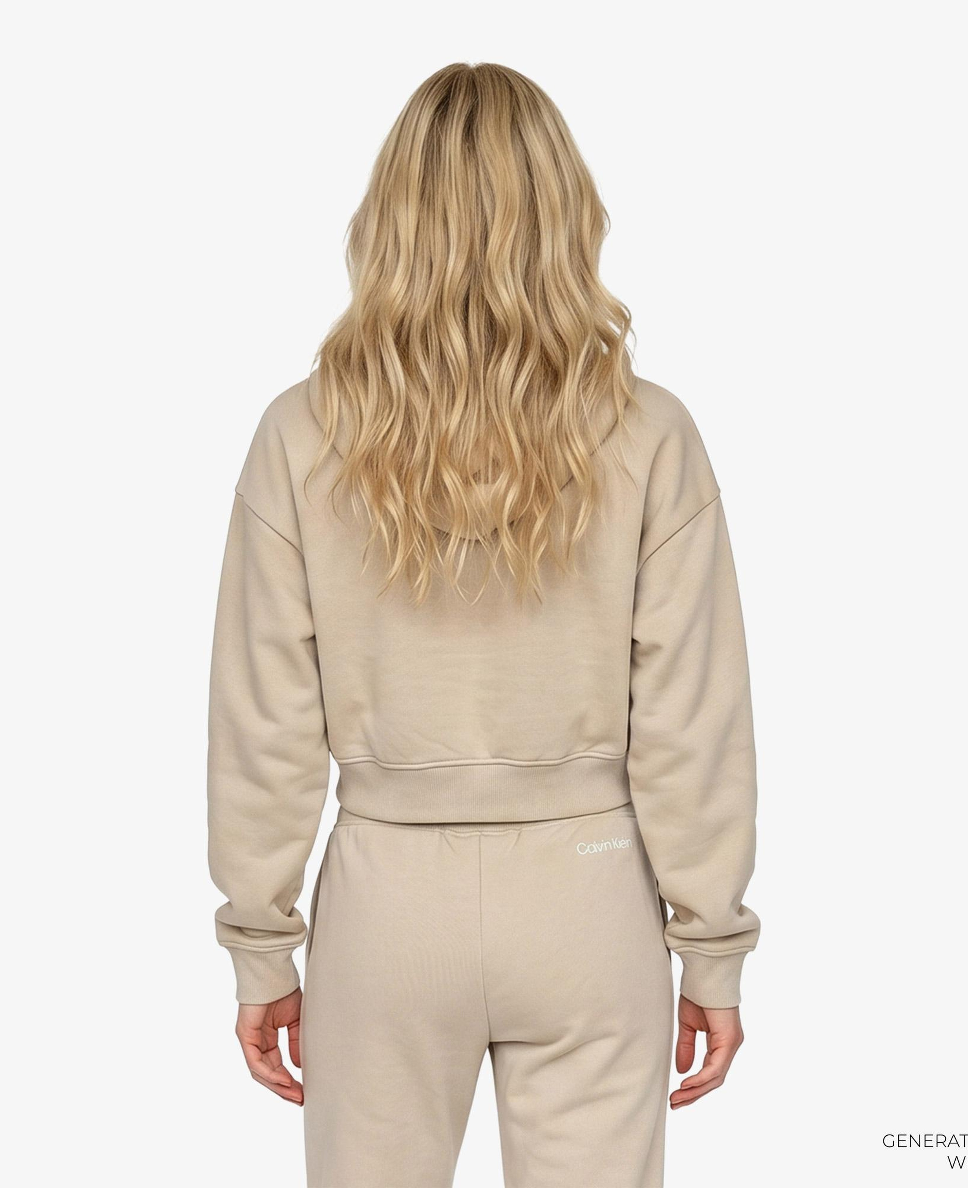 Calvin Klein Kadın Sarı Sweatshirt