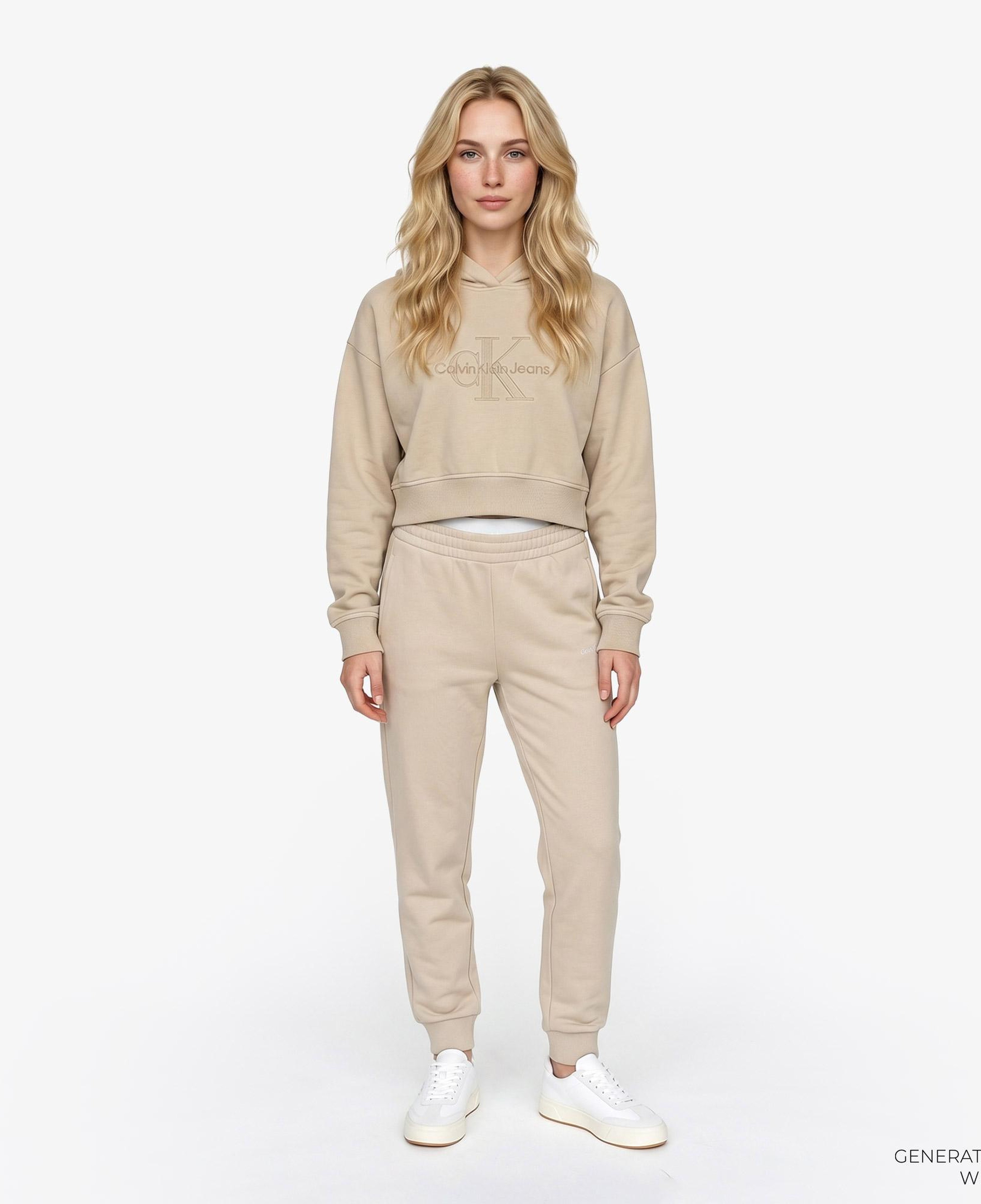 Calvin Klein Kadın Sarı Sweatshirt