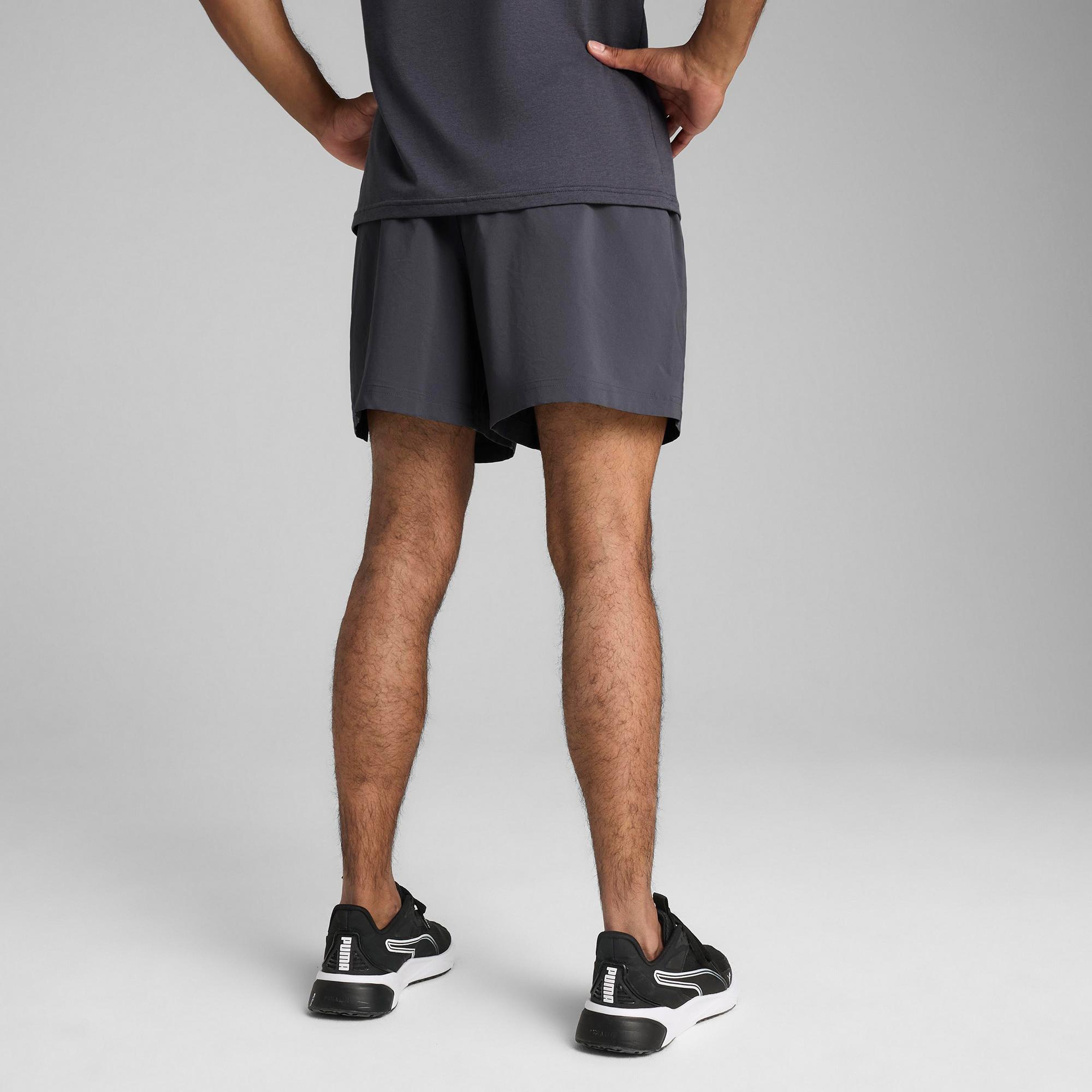 Puma Tad Essentials 5 Woven Erkek Gri Antrenman Şortu