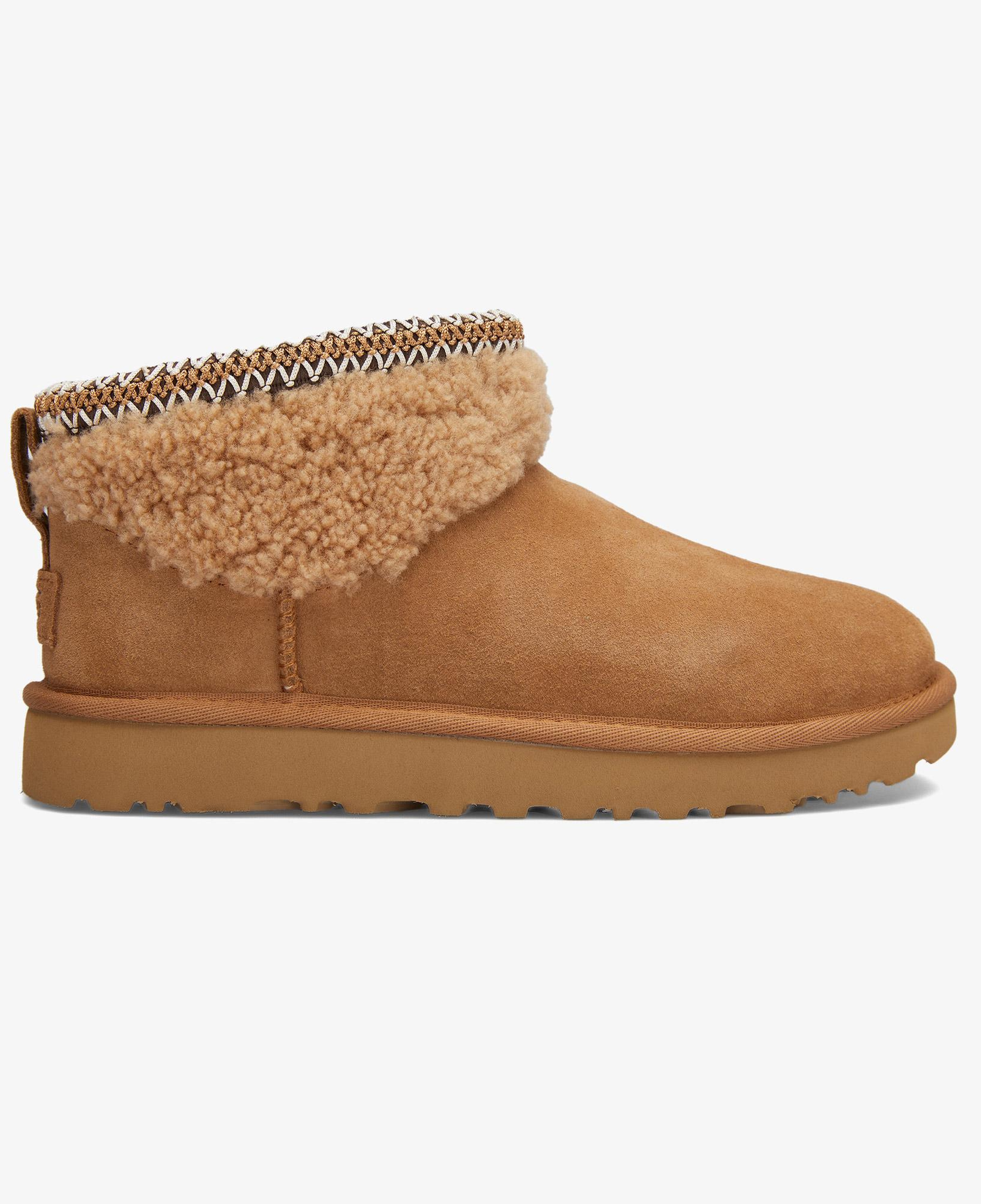 UGG Classic Ultra Mini Maxi Curly Kadın Taba Bot
