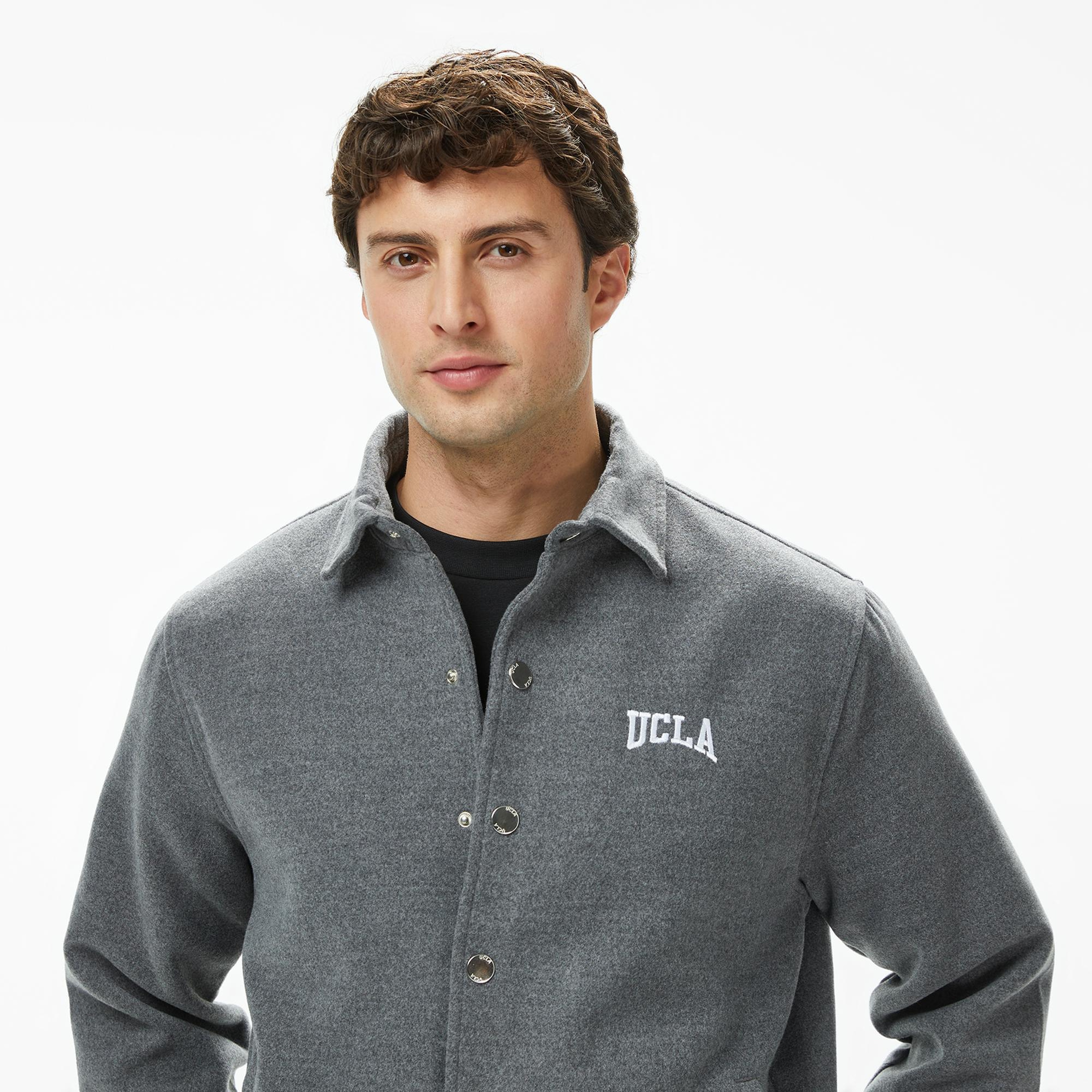 Ucla Keane Erkek Gri Ceket
