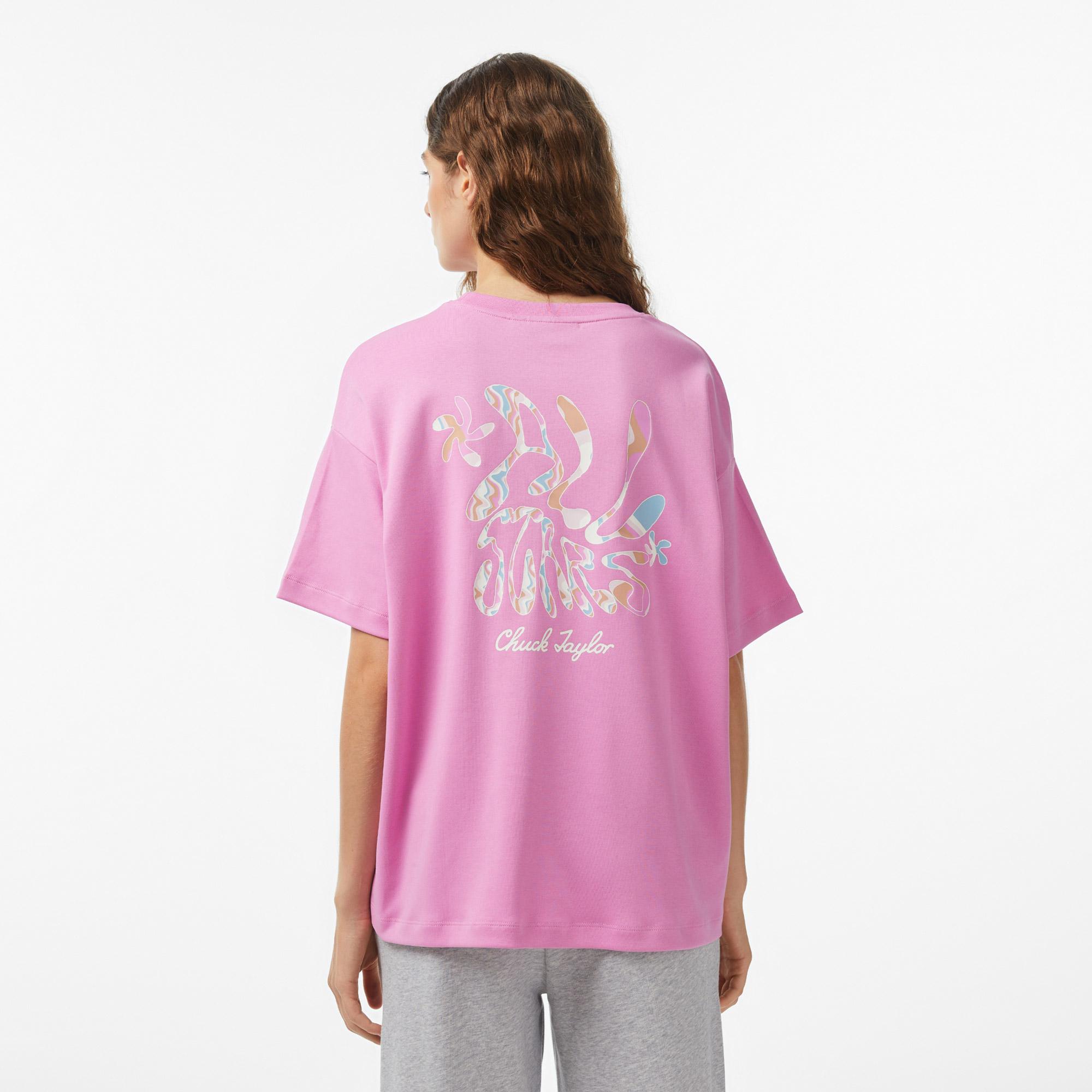 Converse Kadın Pembe T-Shirt