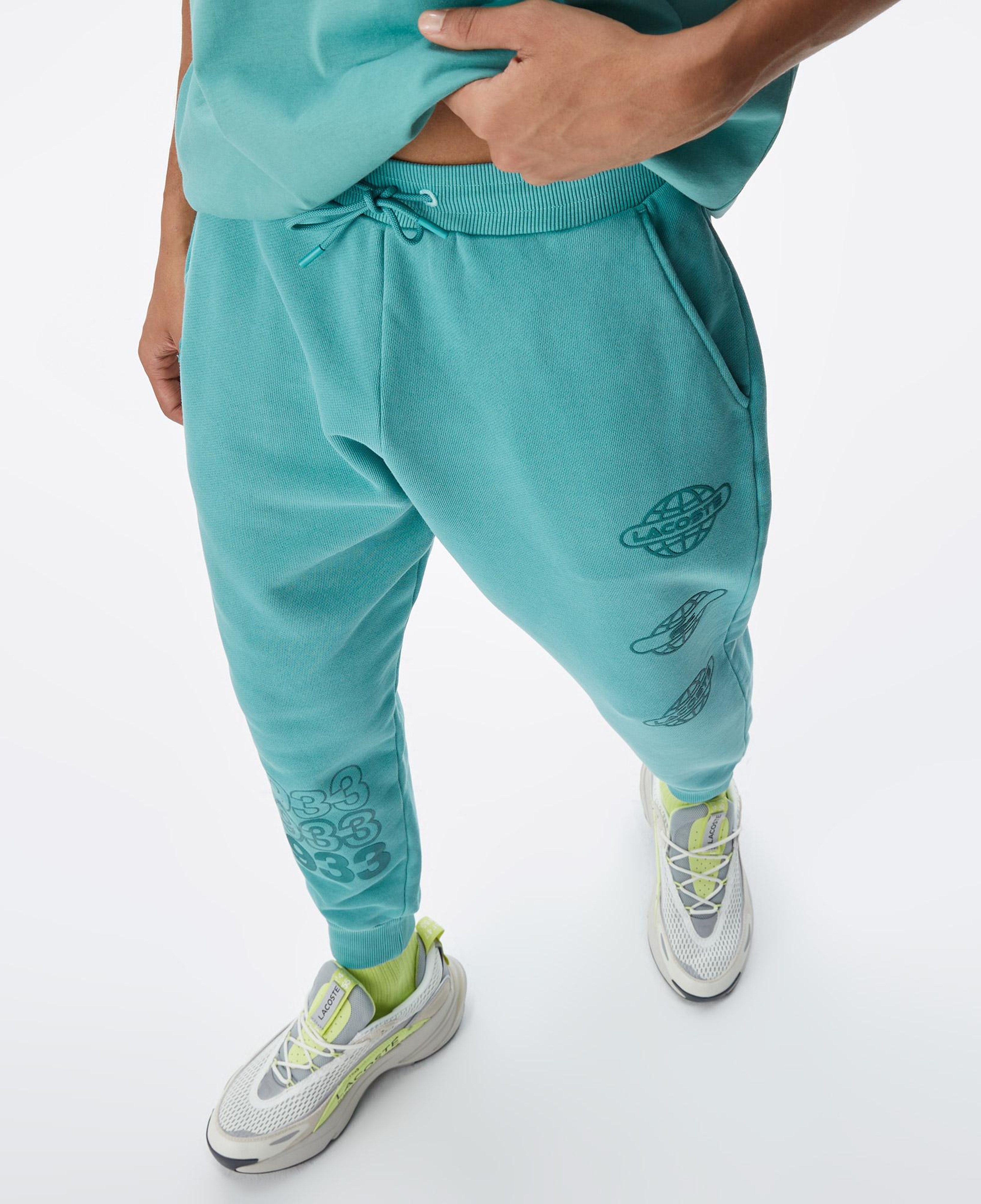 Lacoste House of SuperStep X Lacoste Erkek Yeşil Eşofman Altı