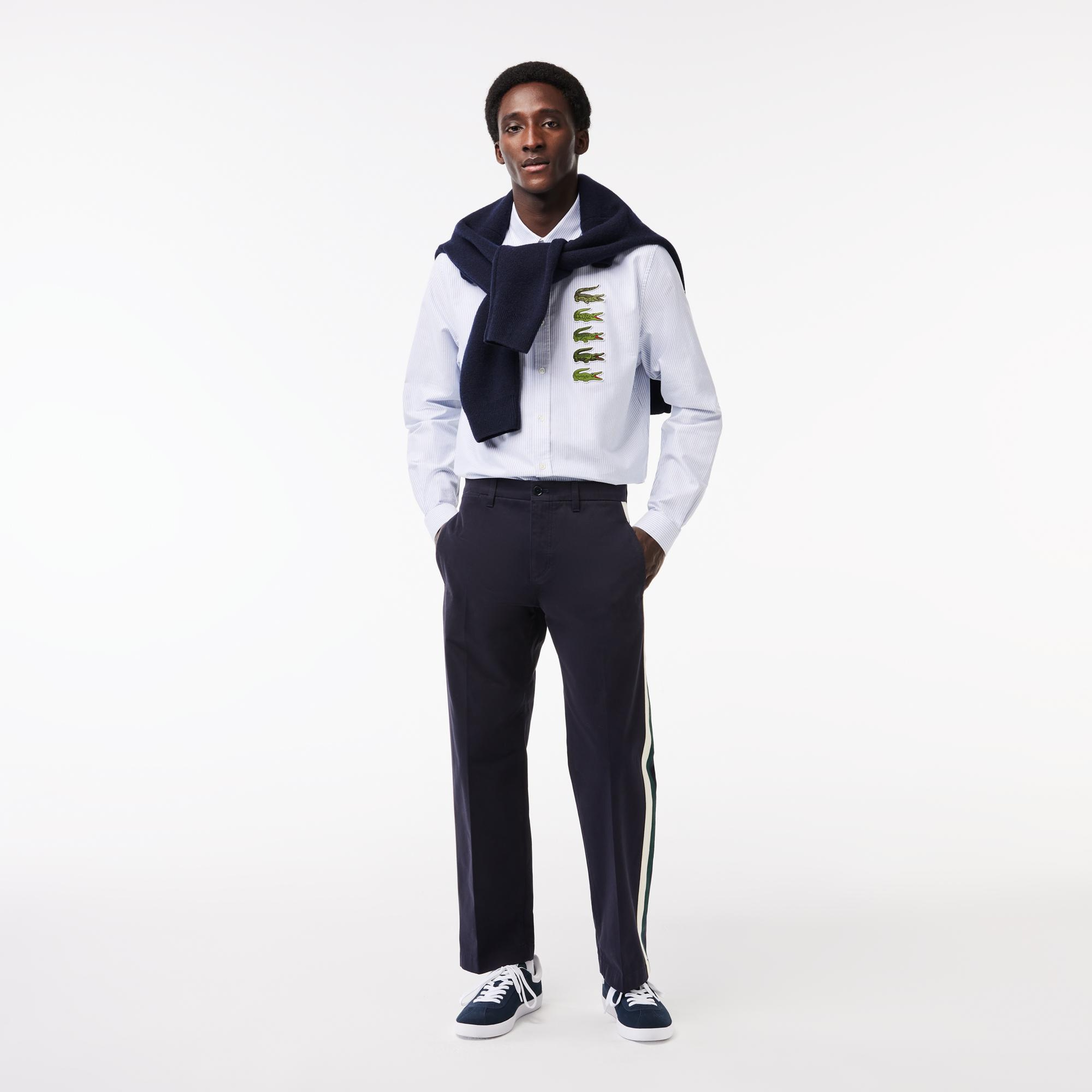 Erkek Straight Fit Lacivert Pantolon