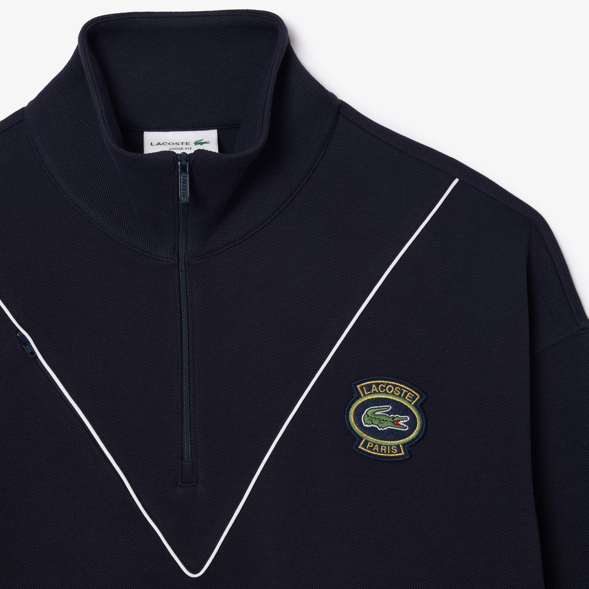 Lacoste Erkek Lacivert Sweatshirt