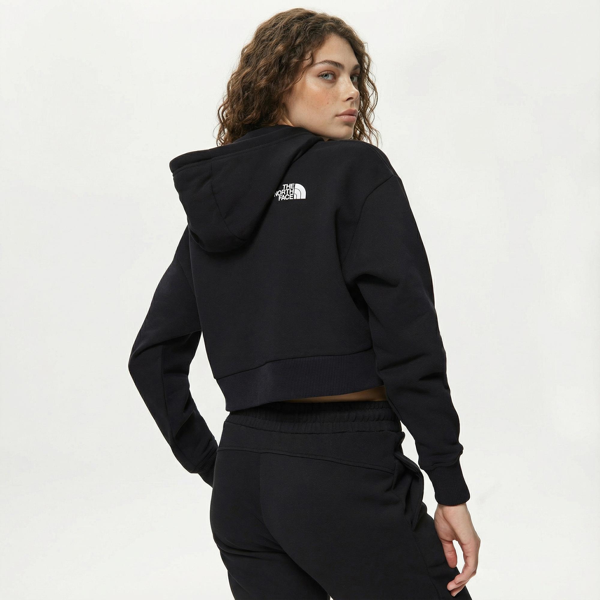 The North Face Trend Crop Kadın Siyah Sweatshirt