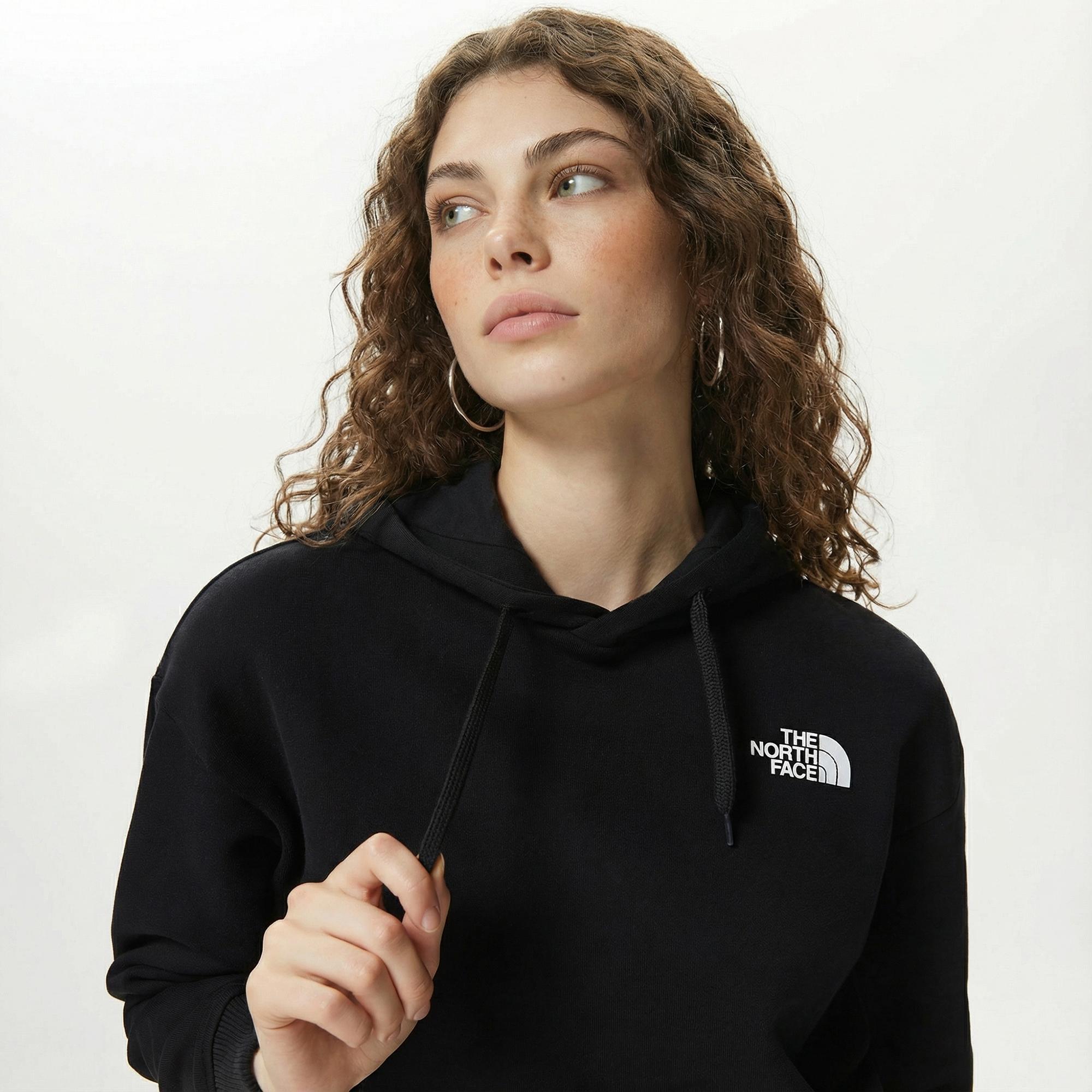 The North Face Trend Crop Kadın Siyah Sweatshirt