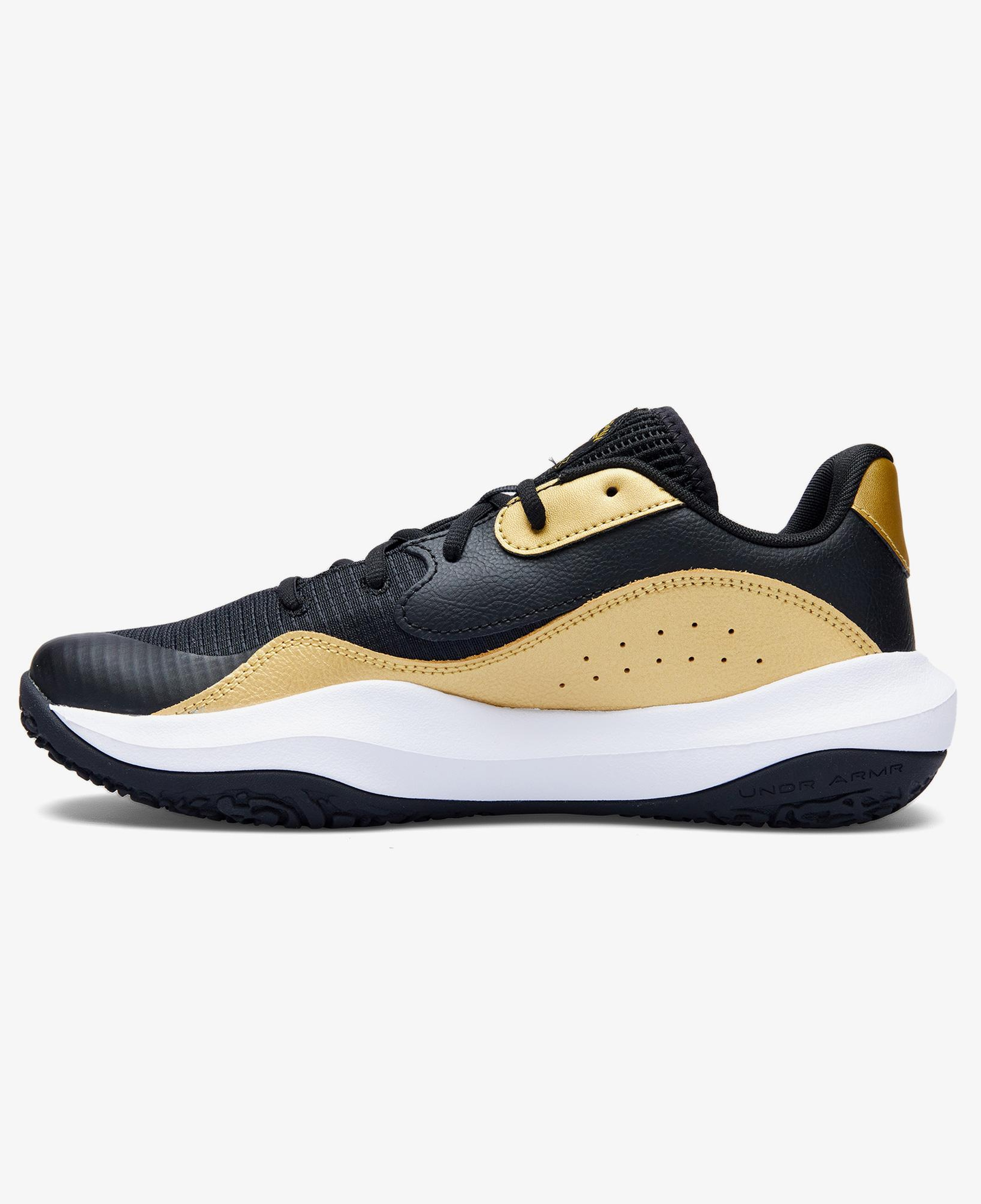 Under Armour Lockdown 7 Low Erkek Siyah Basketbol Ayakkabısı