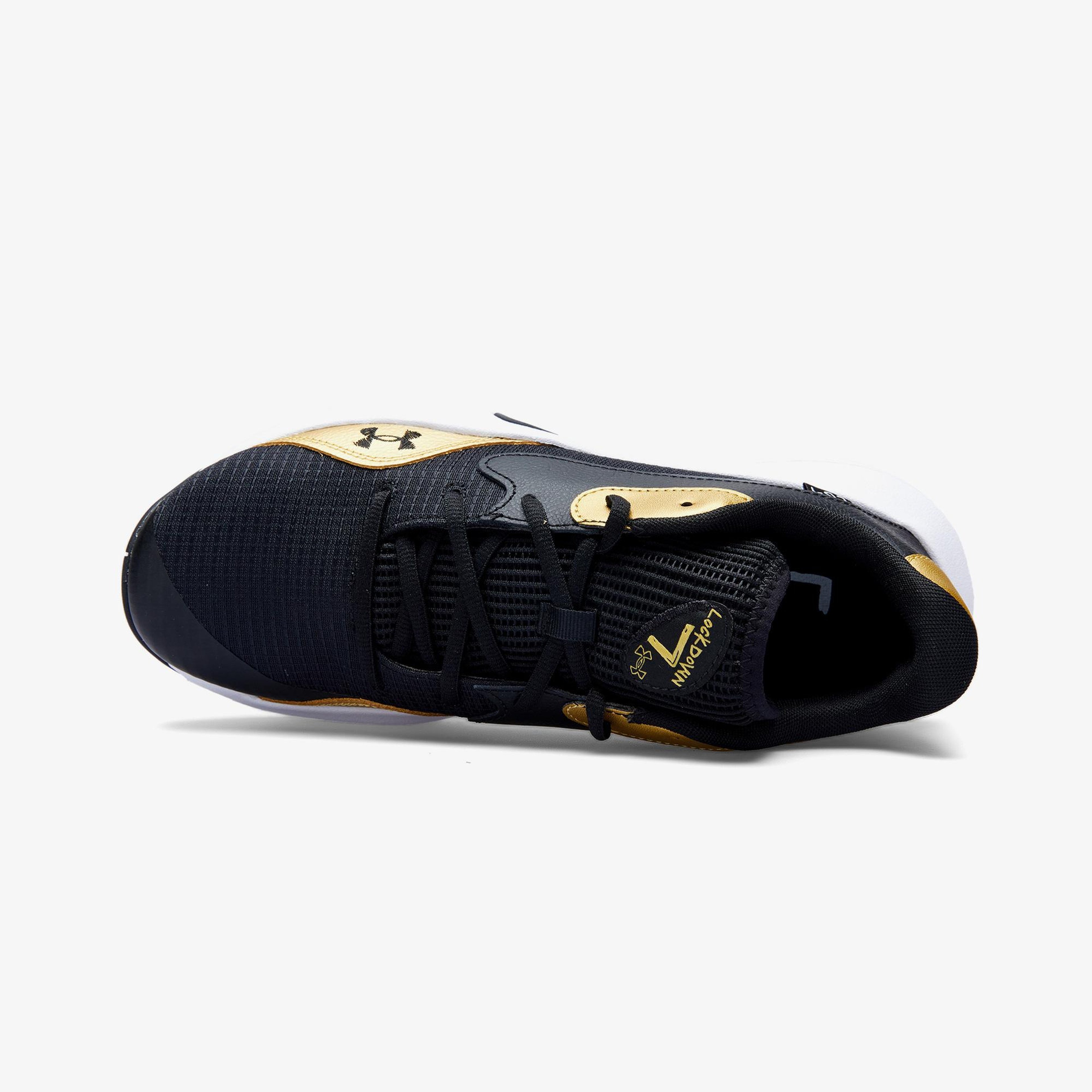 Under Armour Lockdown 7 Low Erkek Siyah Basketbol Ayakkabısı
