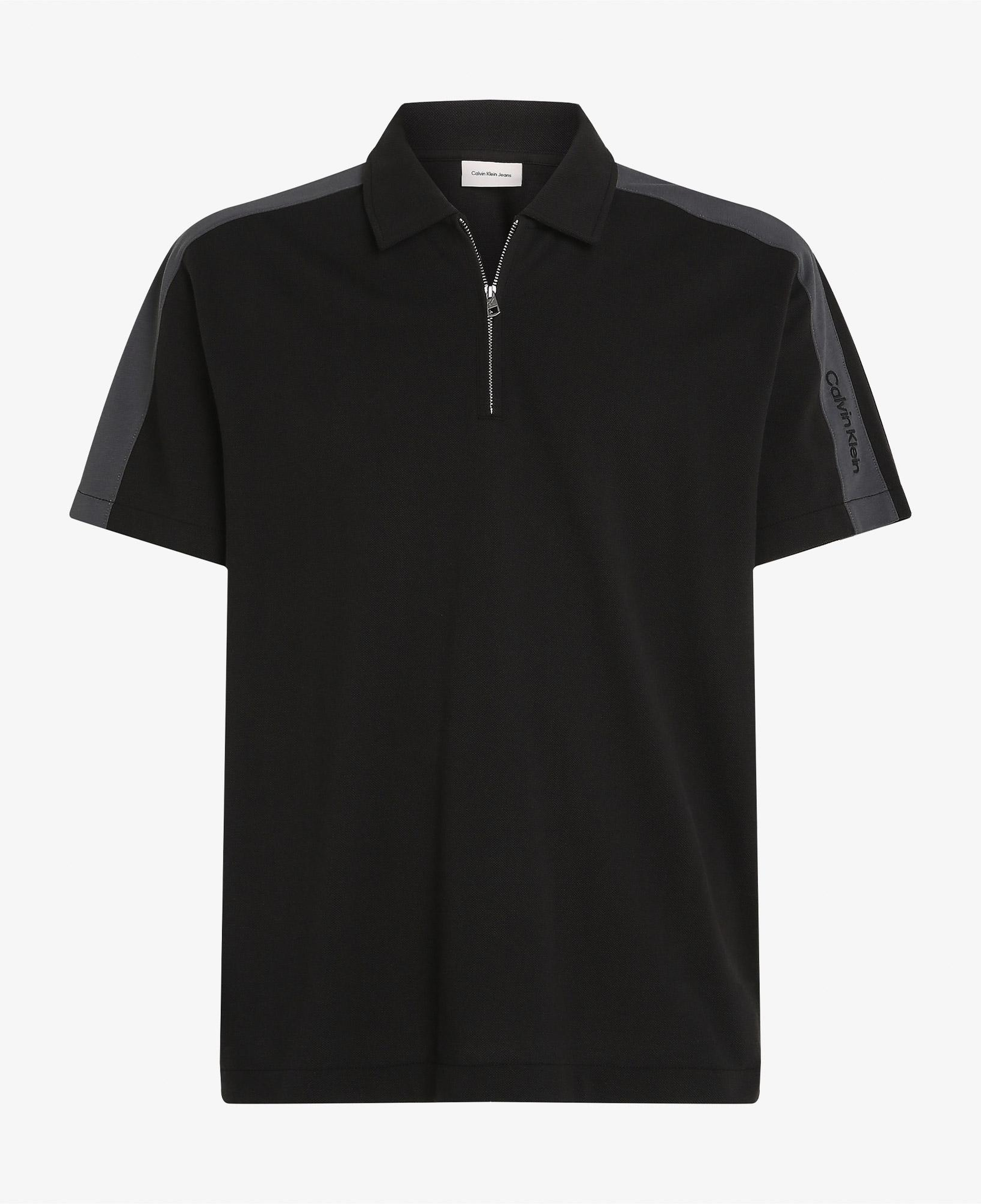 Calvin Klein Logo Tape Erkek Siyah Polo