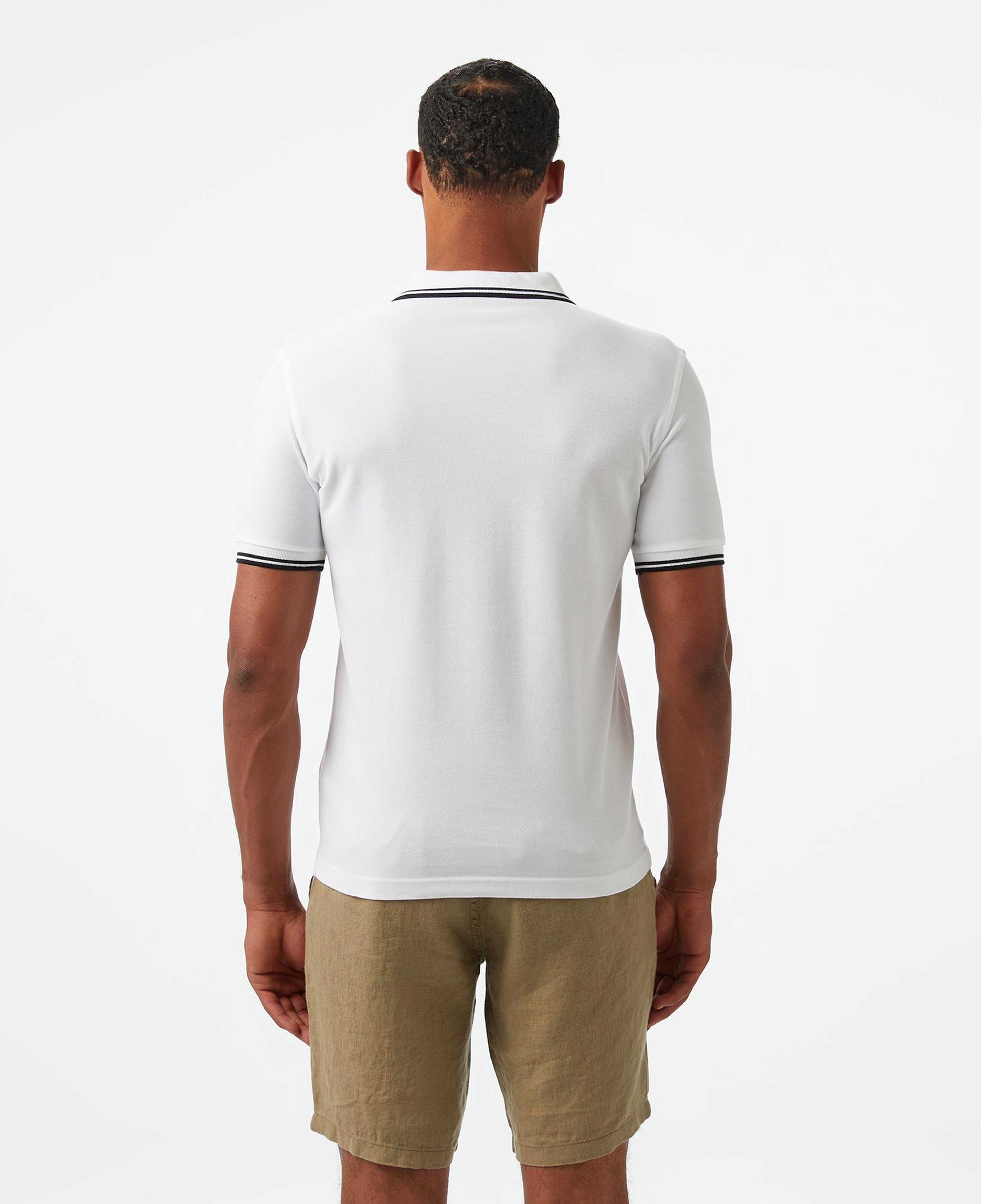 Fred Perry The Twin Tipped Erkek Beyaz Polo