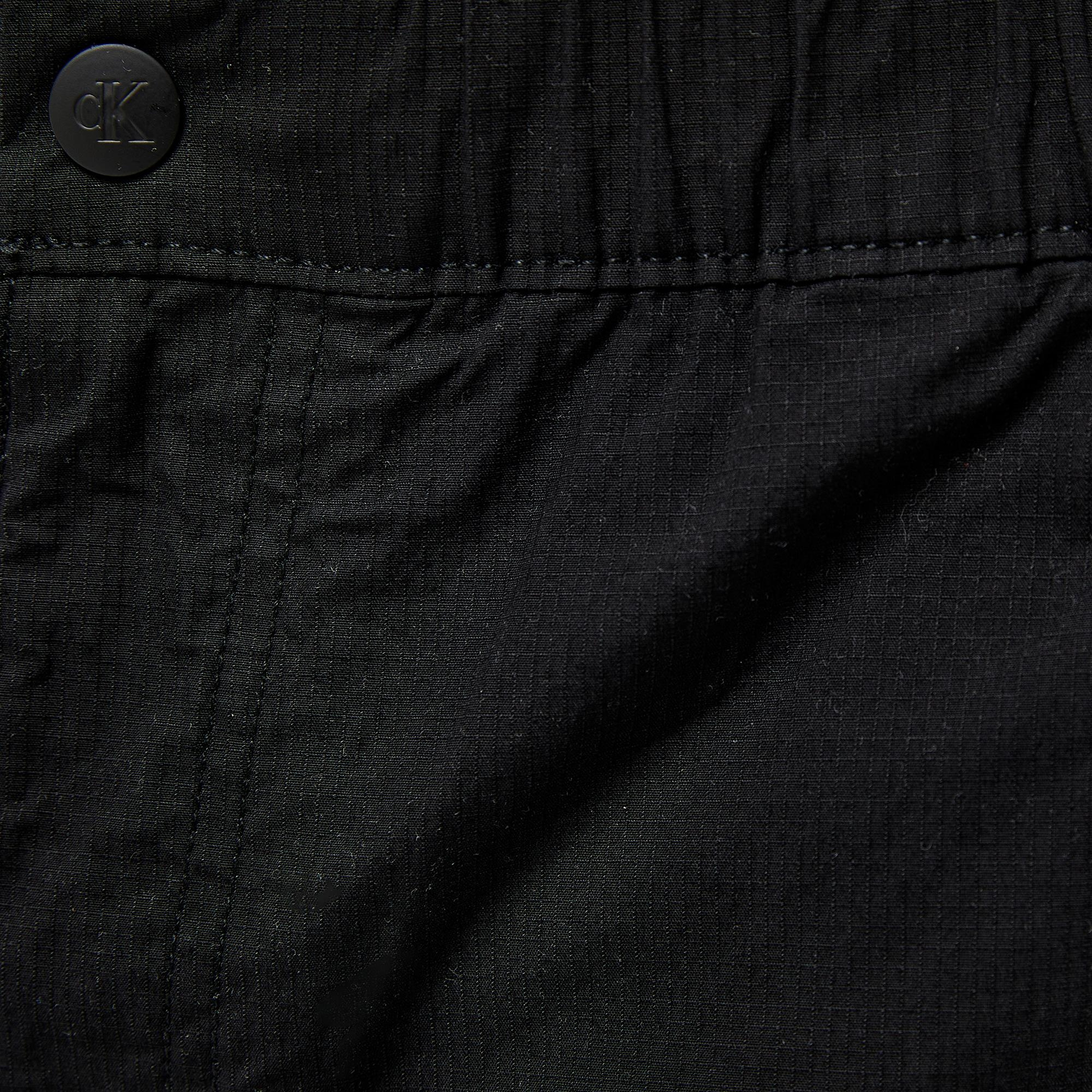 Calvin Klein Jeans Skinny Erkek Siyah Kargo Pantolon