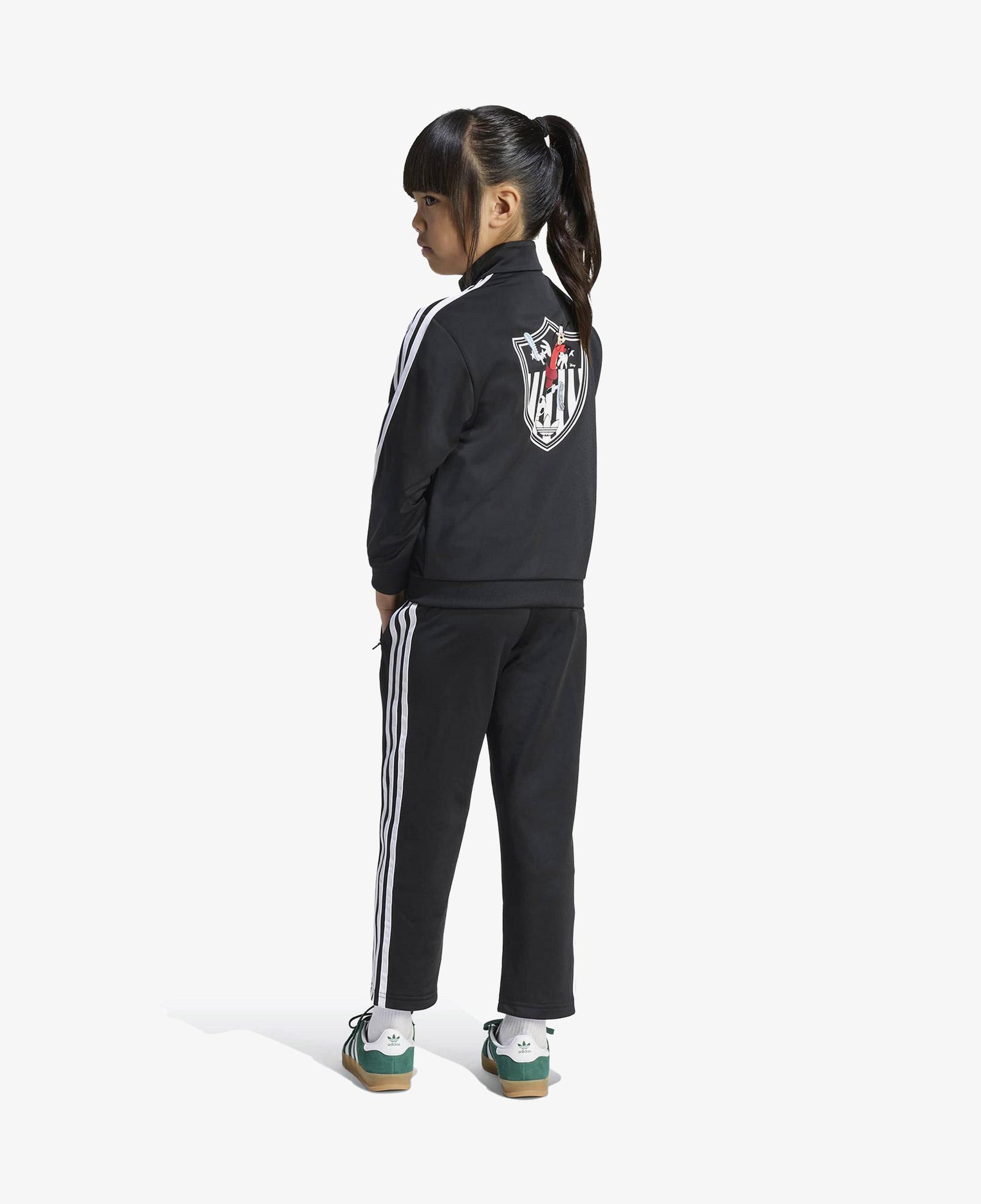 adidas Firebird Çocuk Siyah Eşofman Takımı