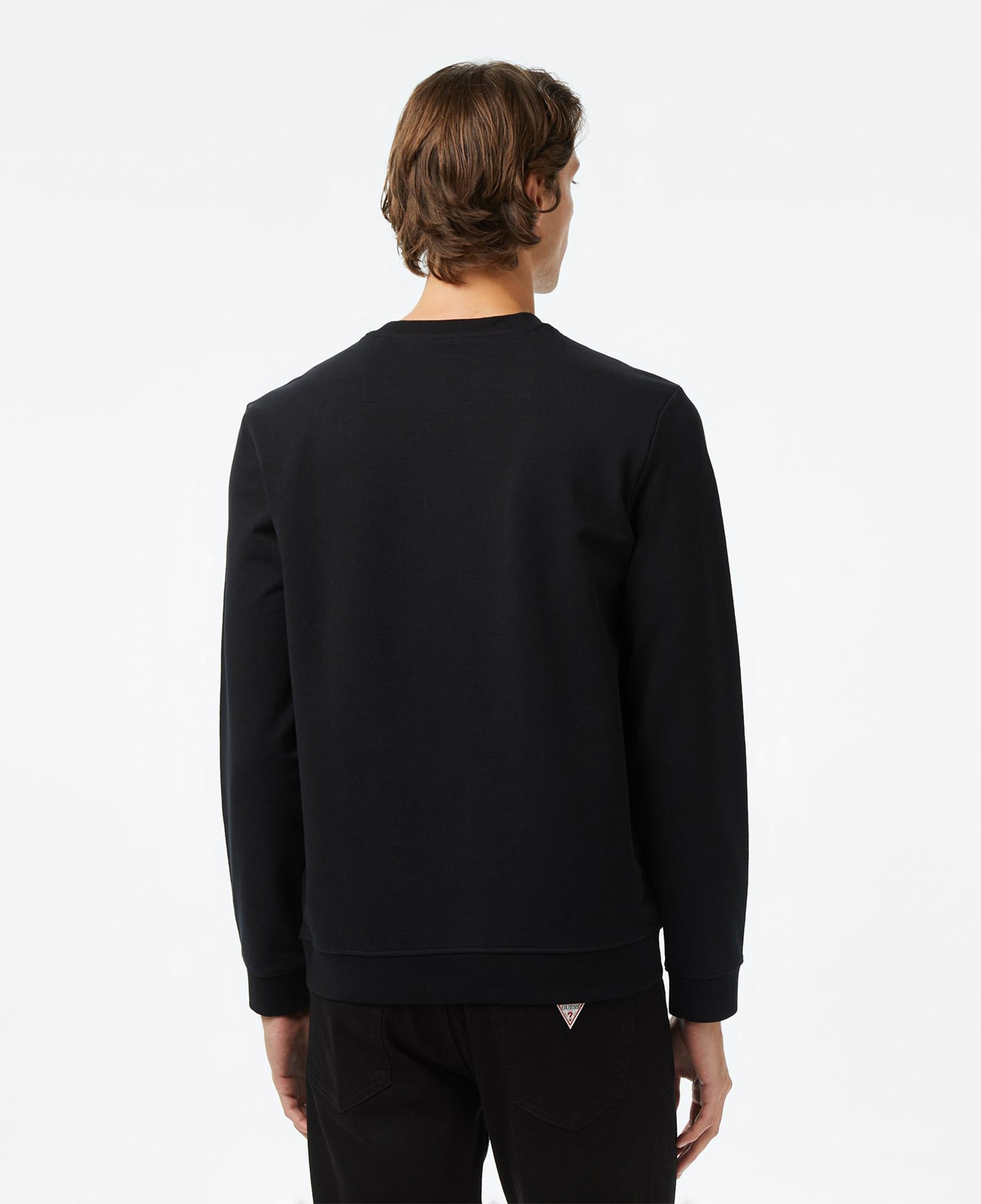 Guess Erkek Siyah Sweatshirt
