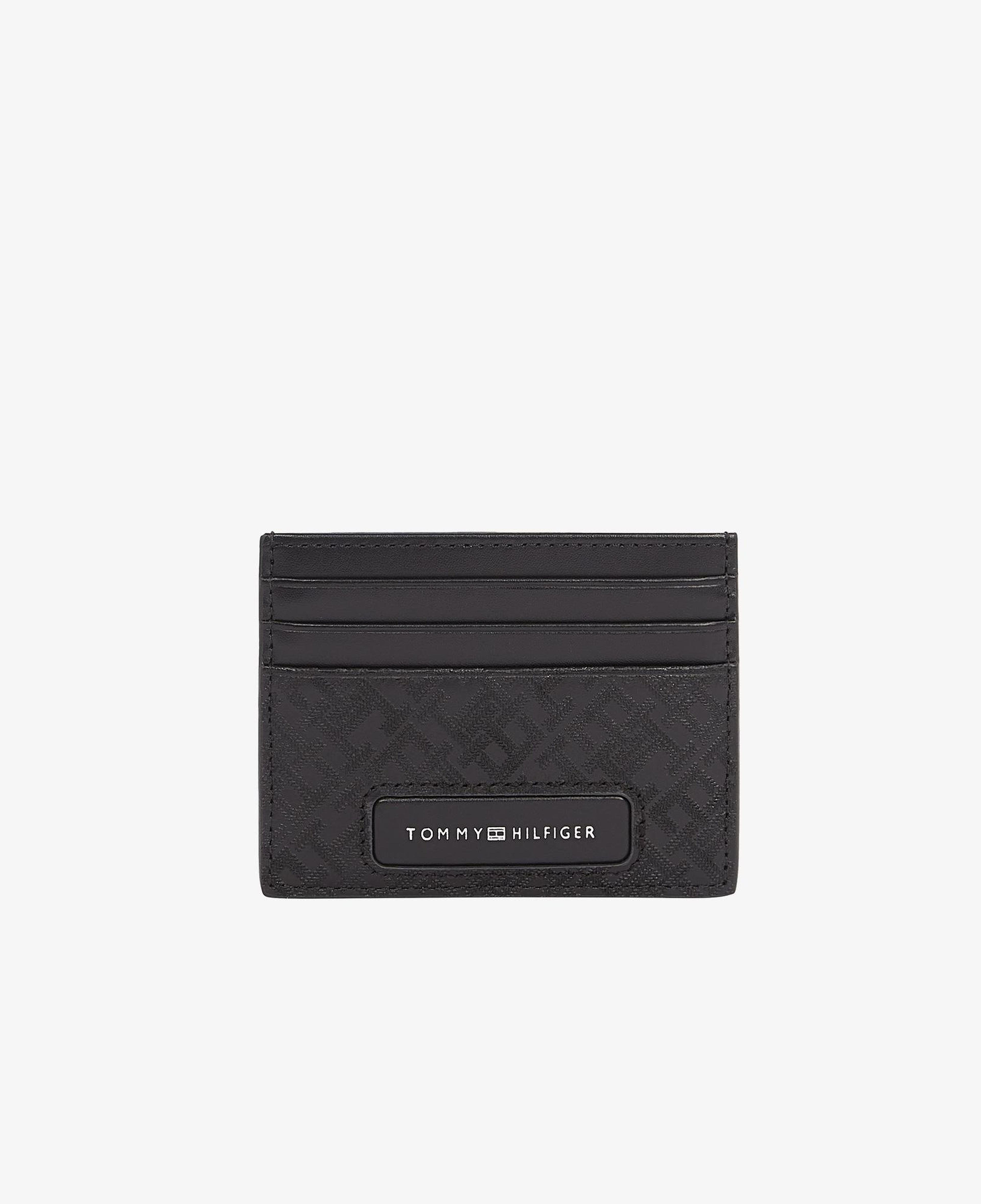 Tommy Hilfiger Monogram Erkek Siyah Cüzdan