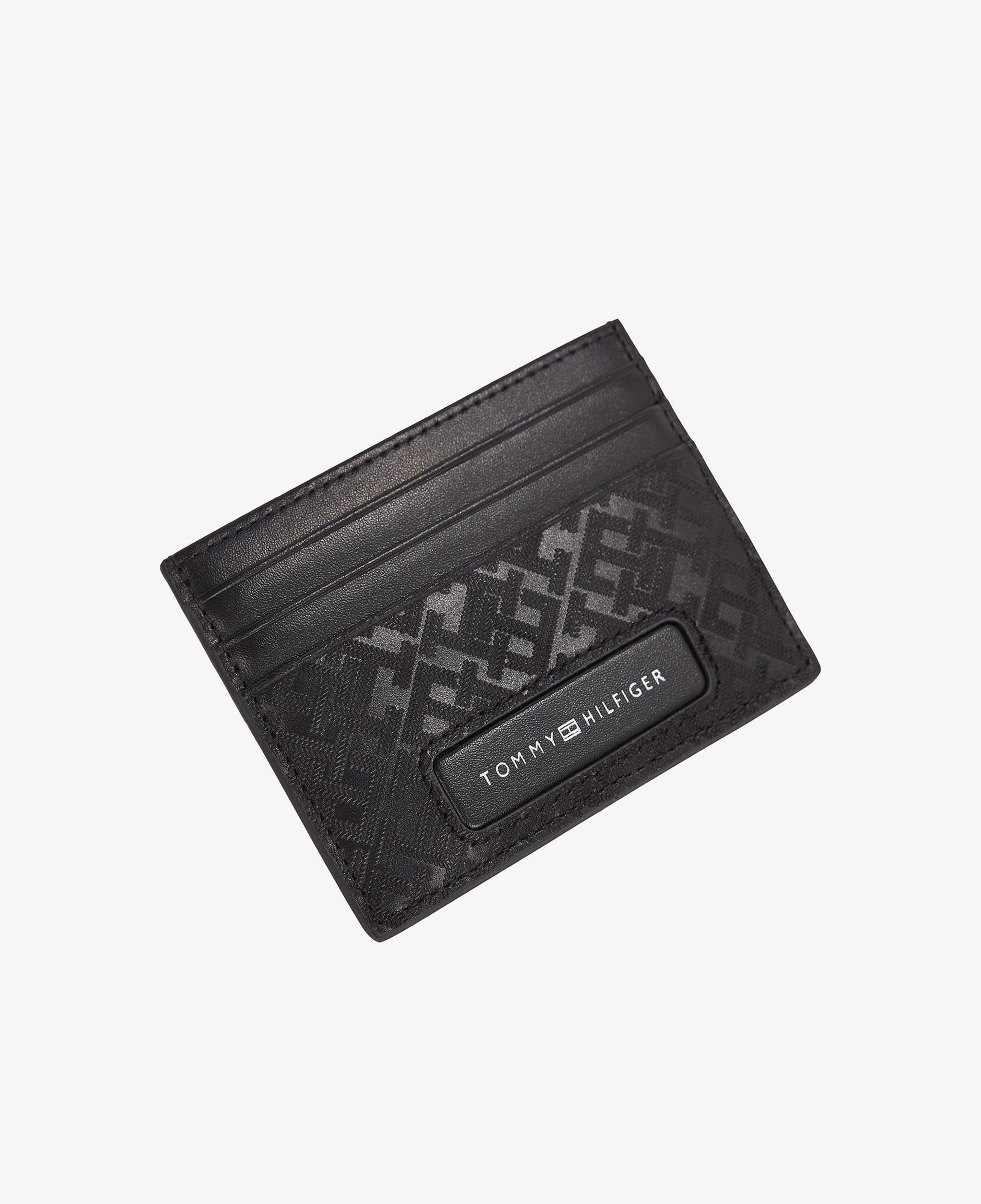 Tommy Hilfiger Monogram Erkek Siyah Cüzdan