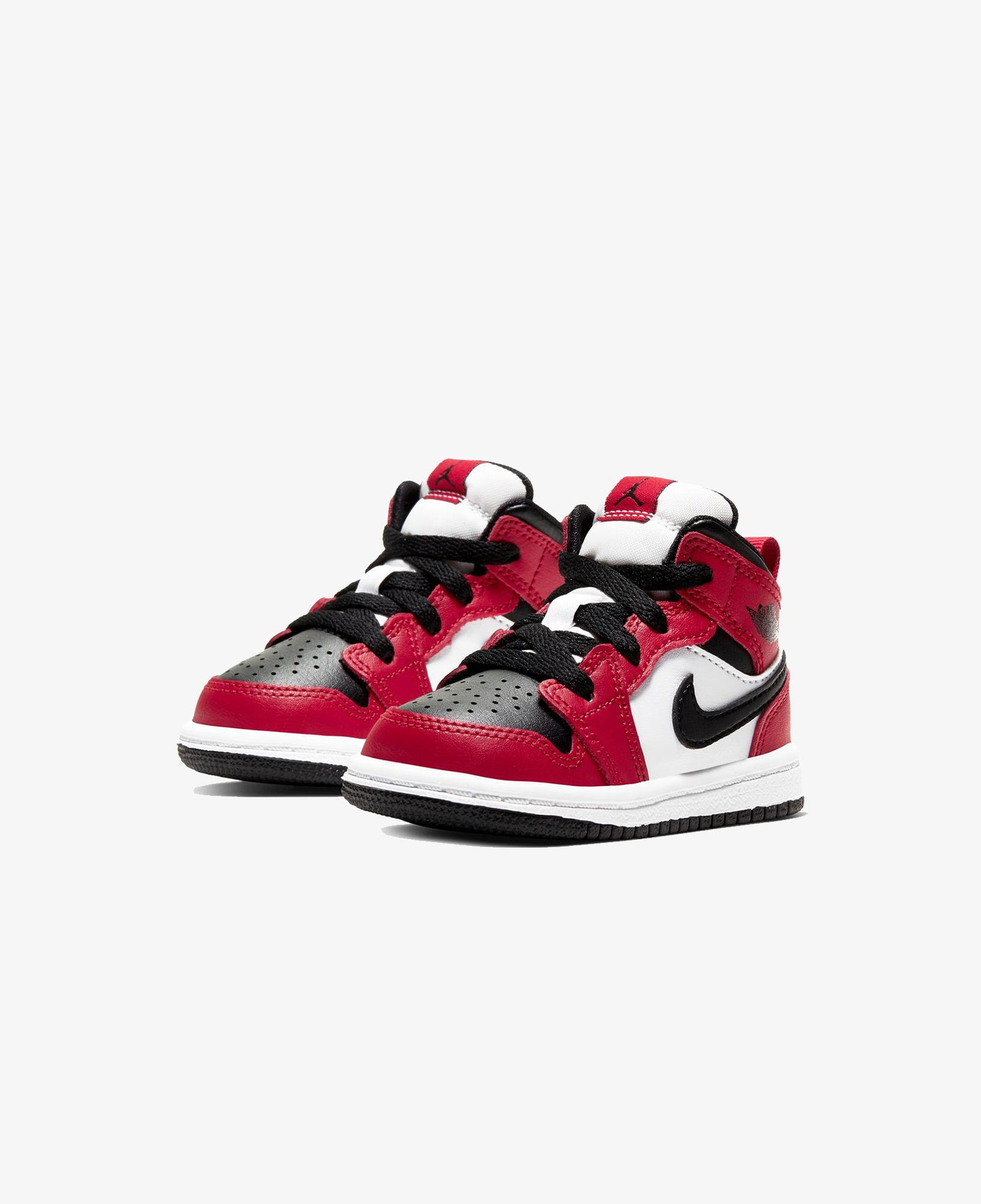 Jordan 1 Mid Çocuk Kırmızı Spor Ayakkabı