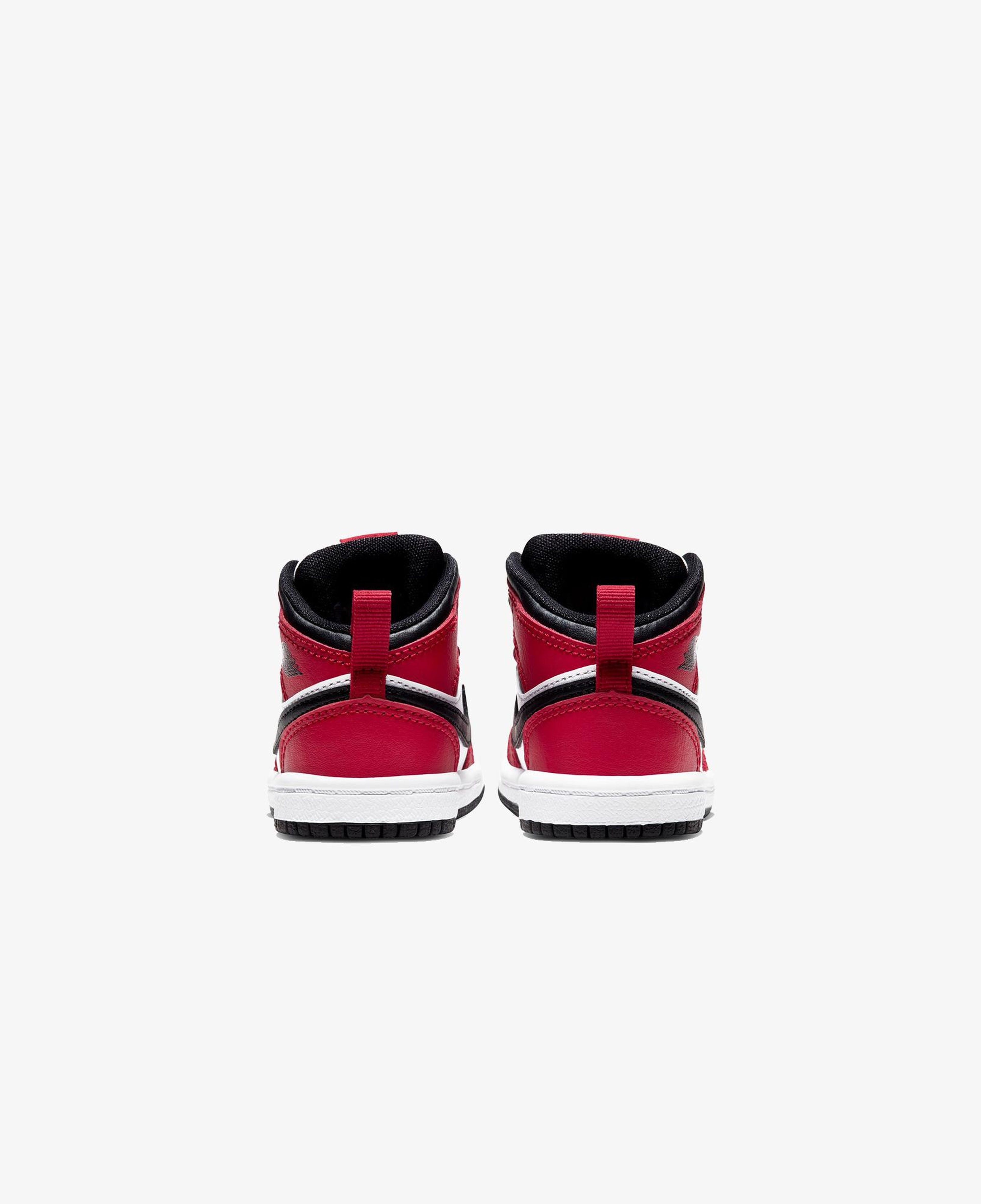 Jordan 1 Mid Çocuk Kırmızı Spor Ayakkabı