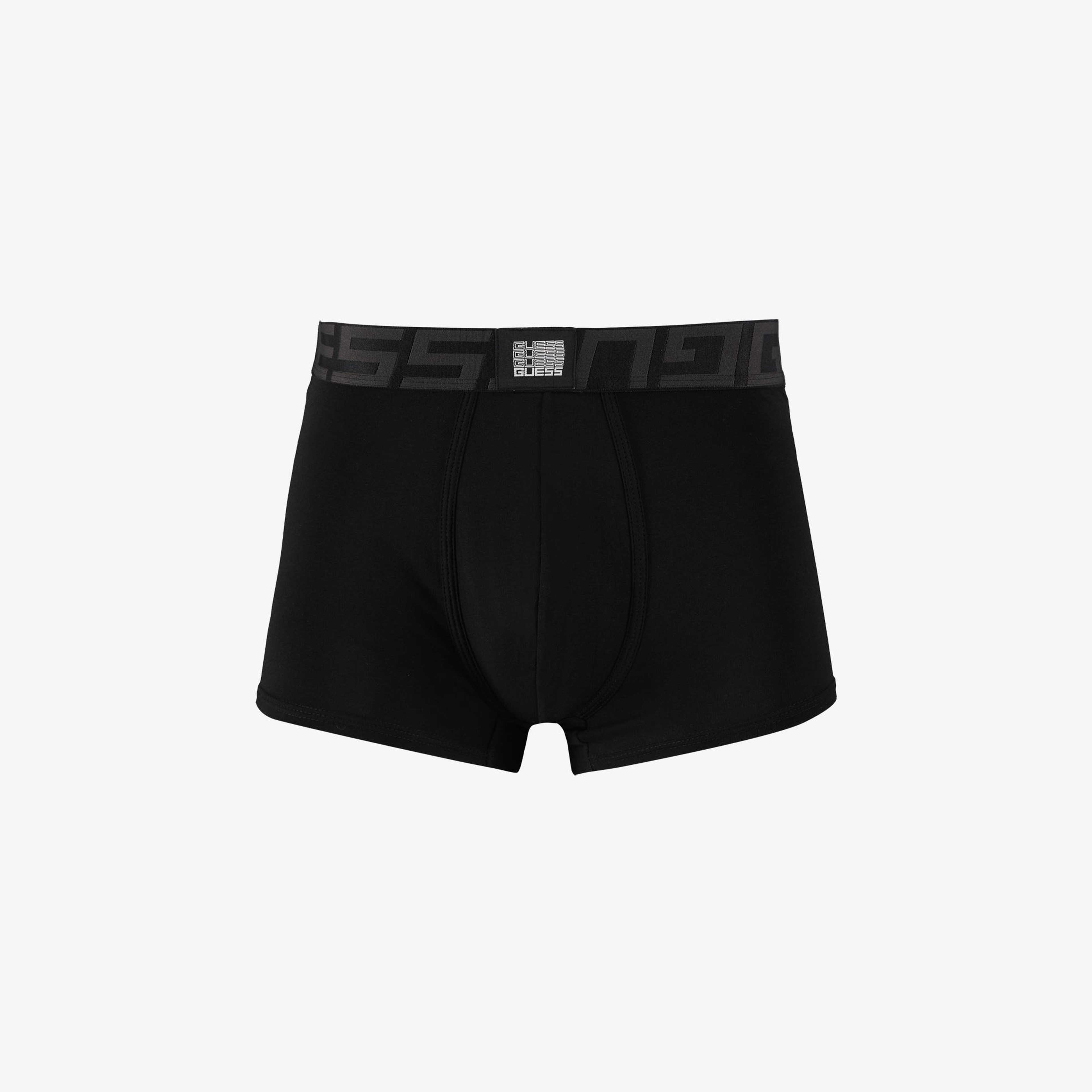 Guess İdol 3'lü Trunk Erkek Siyah Boxer