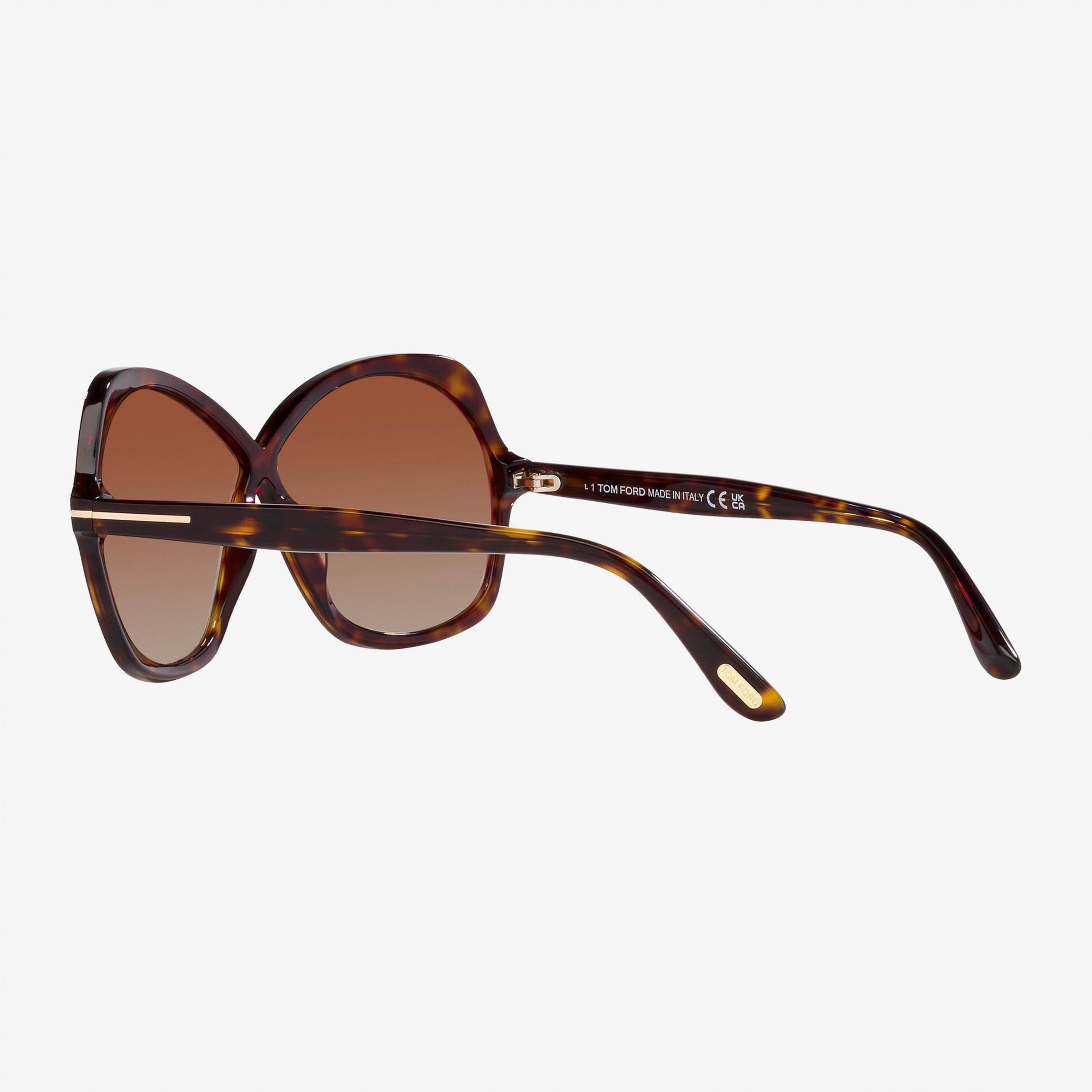 Tom Ford TR001539 Kadın Kahverengi Güneş Gözlüğü