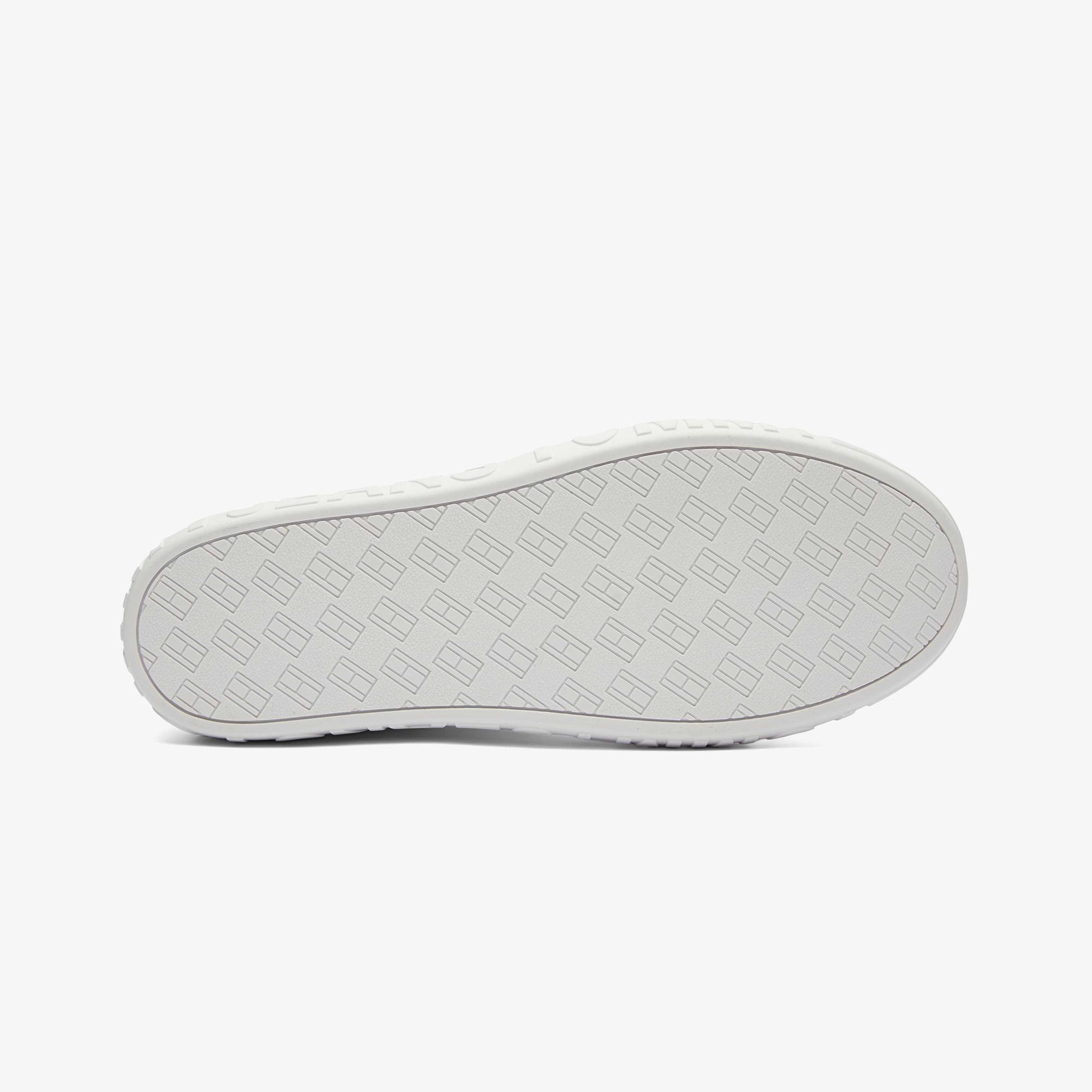 Tommy Jeans Leather Outsole Erkek Beyaz Sneaker