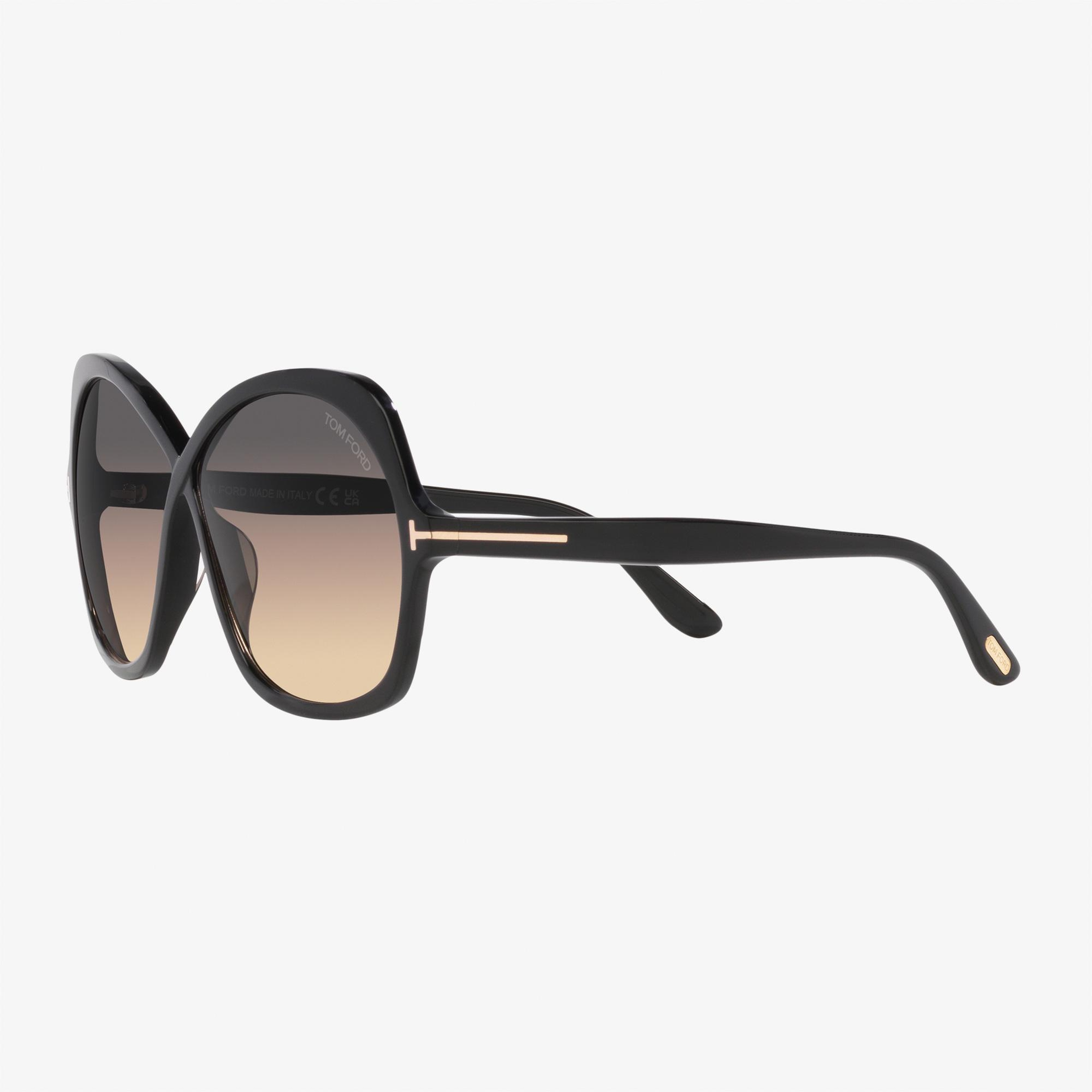 Tom Ford TR001539 Kadın Siyah Güneş Gözlüğü