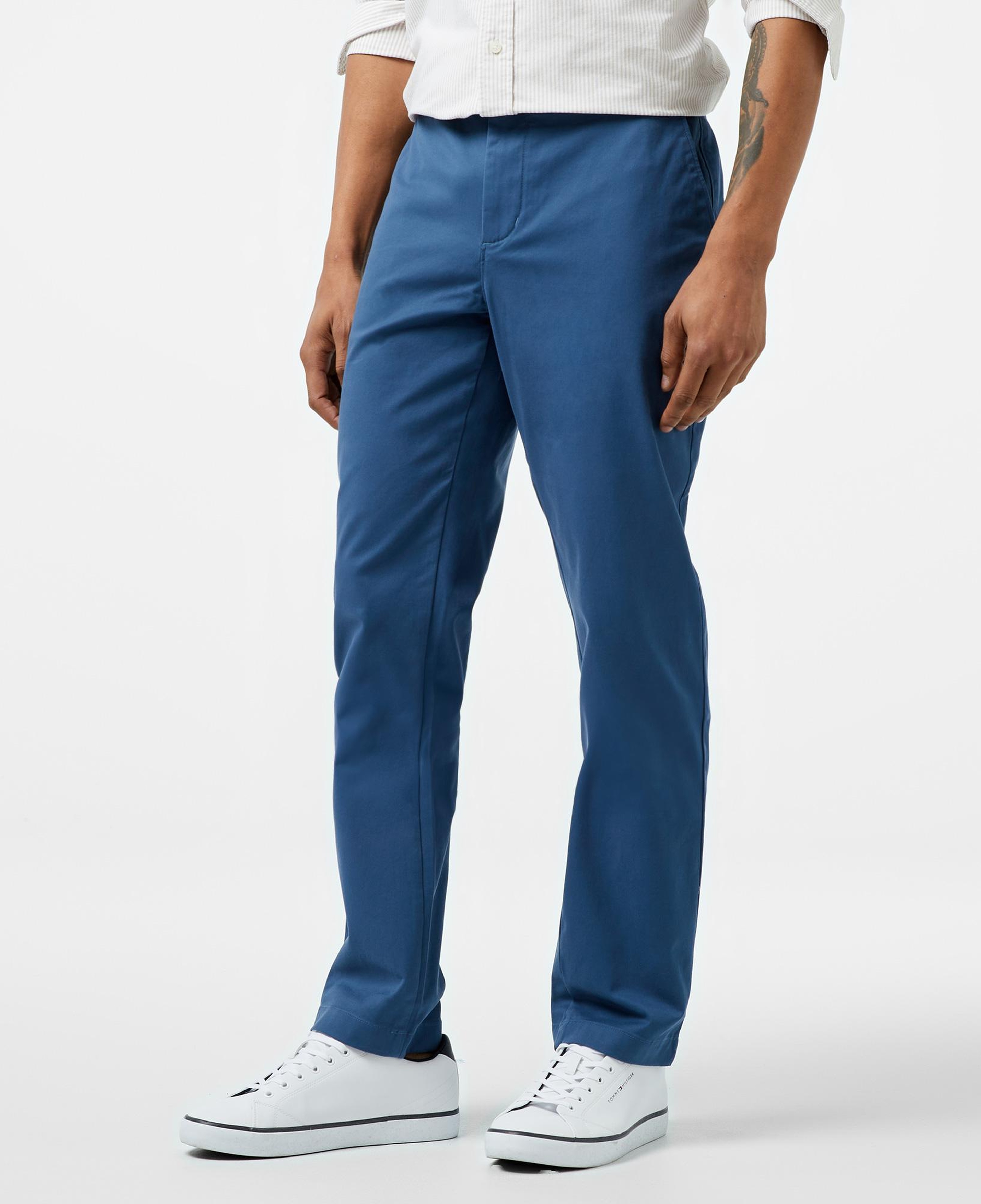 Tommy Hilfiger Chino Denton 1985 Pima Erkek Mavi Chino Pantolon
