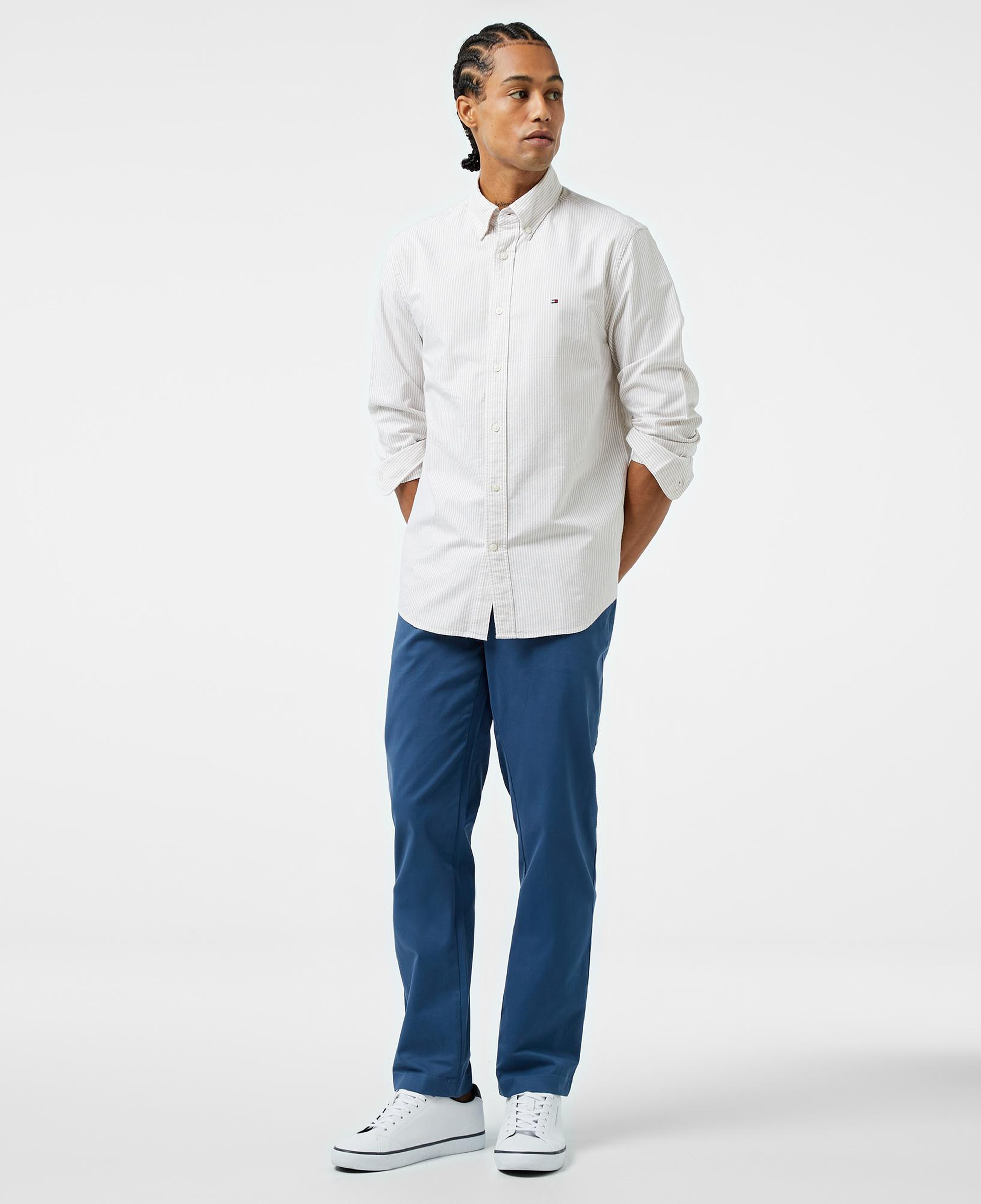Tommy Hilfiger Chino Denton 1985 Pima Erkek Mavi Chino Pantolon