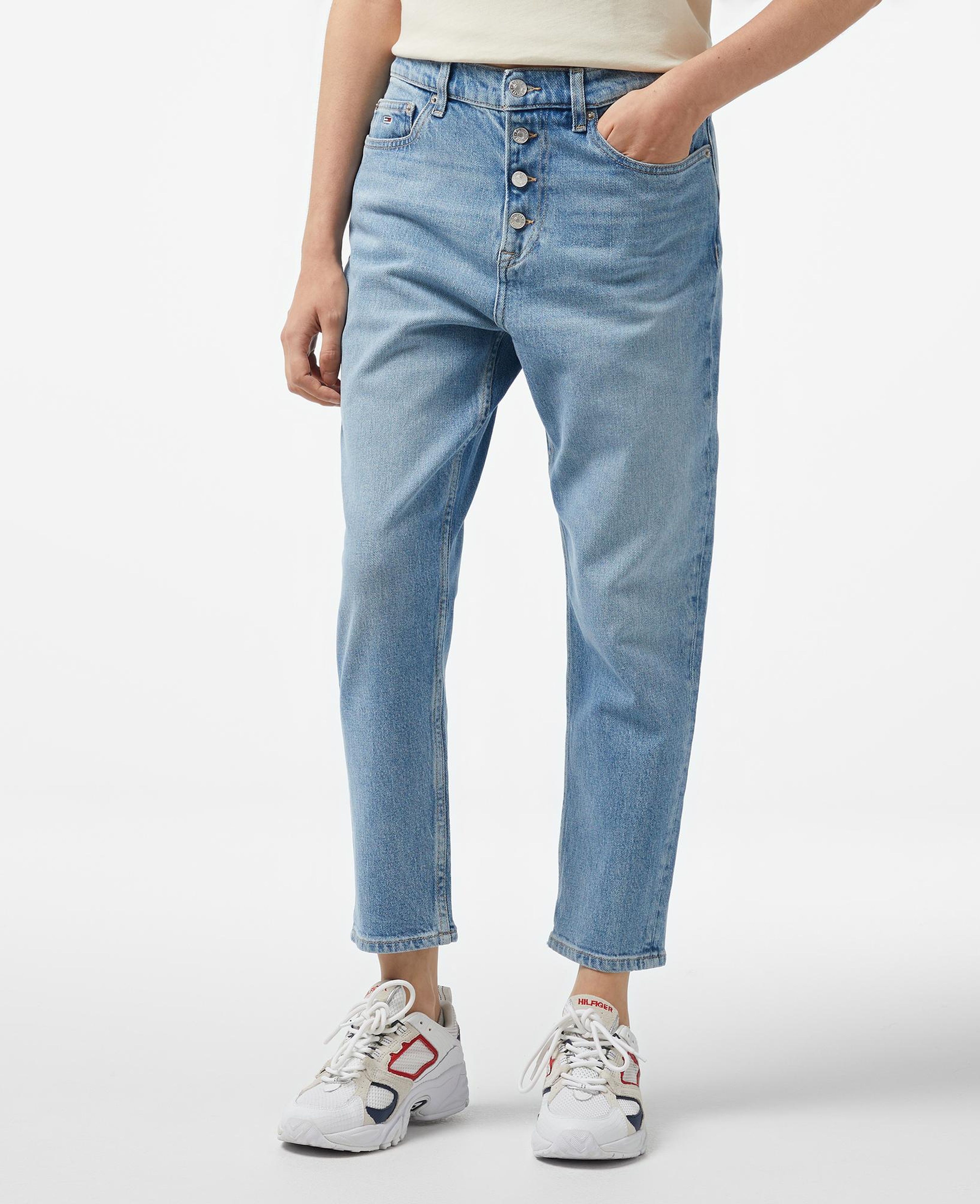 Tommy Hilfiger Jeans Izzie Hgh Sl Ank Kadın Mavi Jean