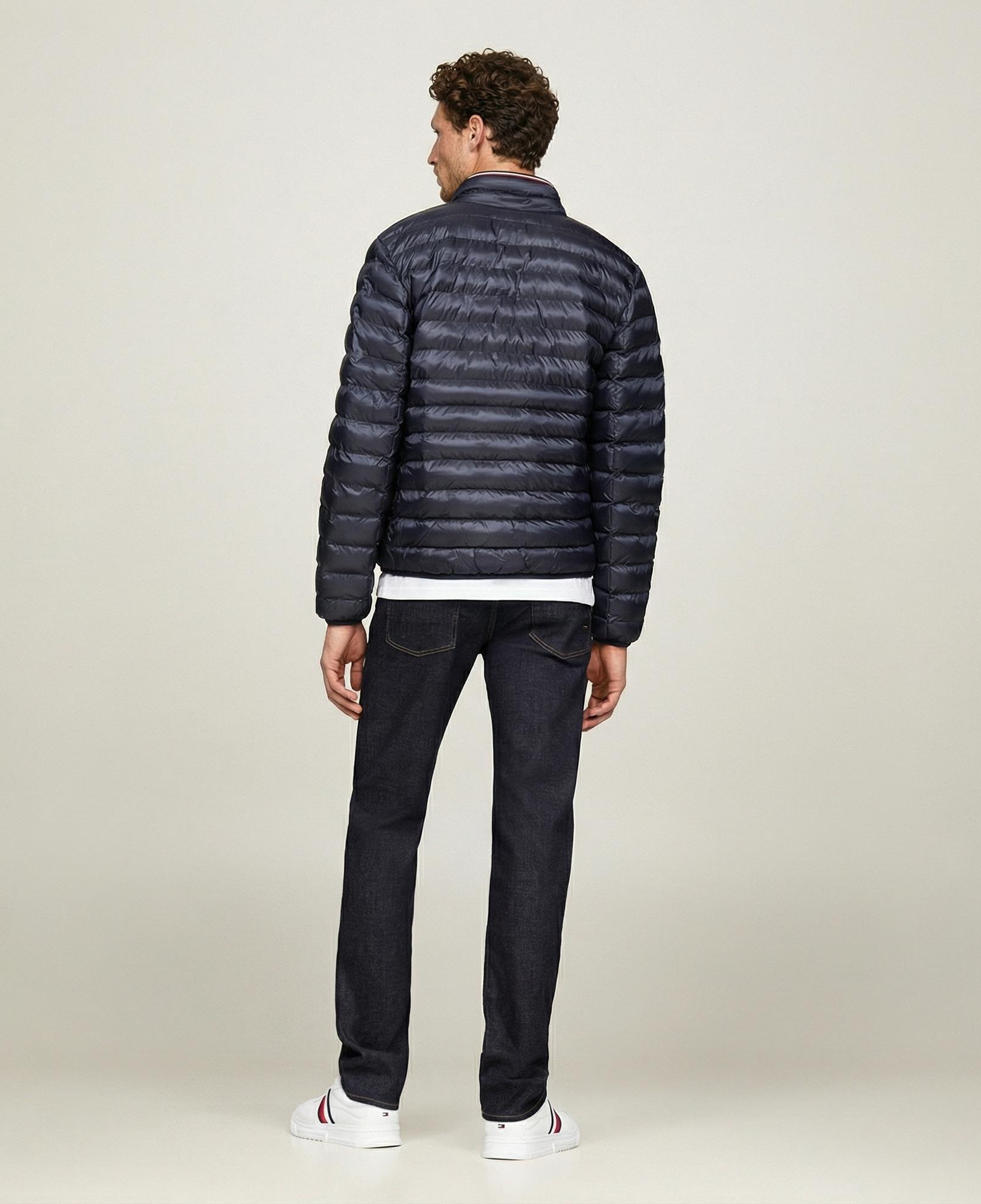 Tommy Hilfiger Erkek Mavi Mont