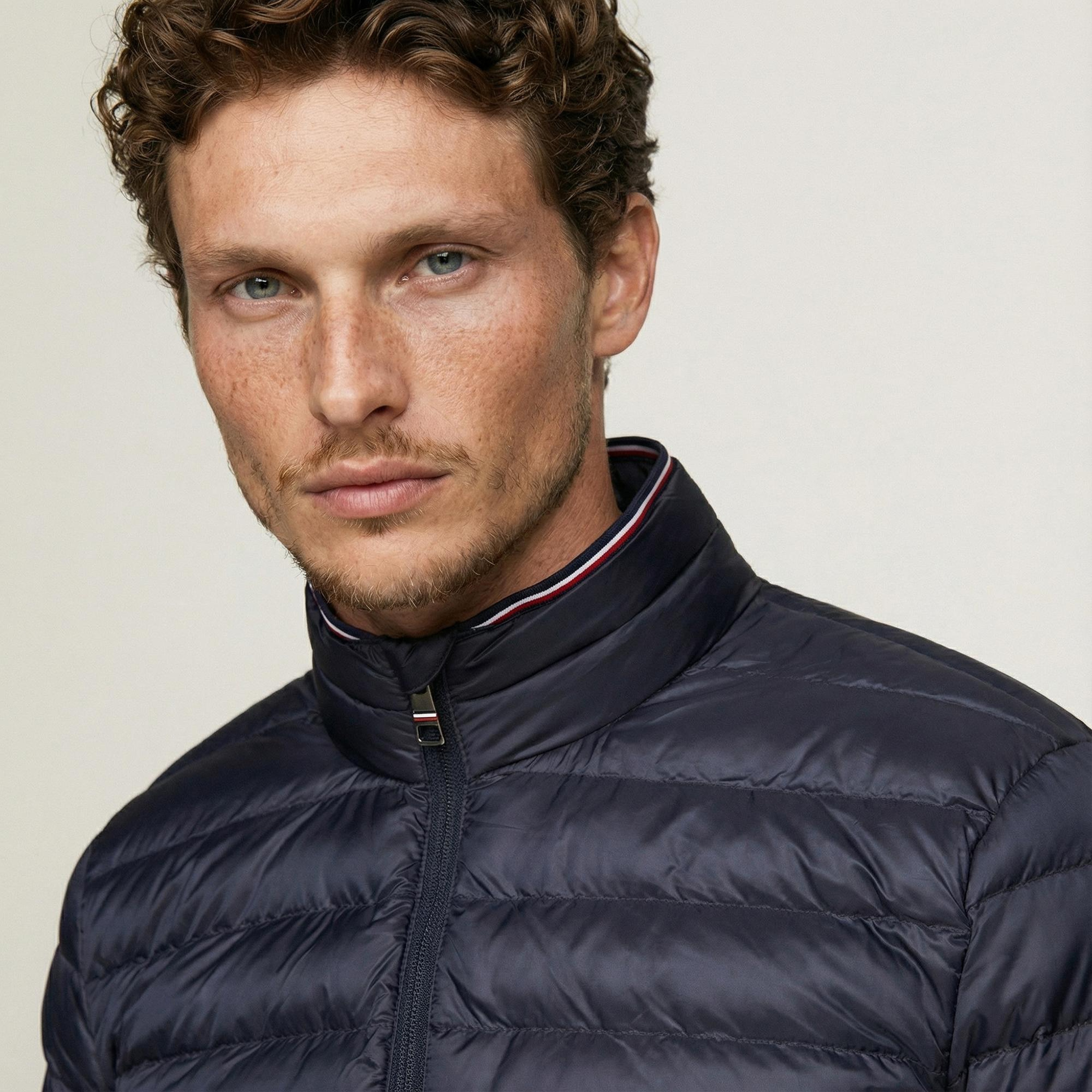 Tommy Hilfiger Erkek Mavi Mont