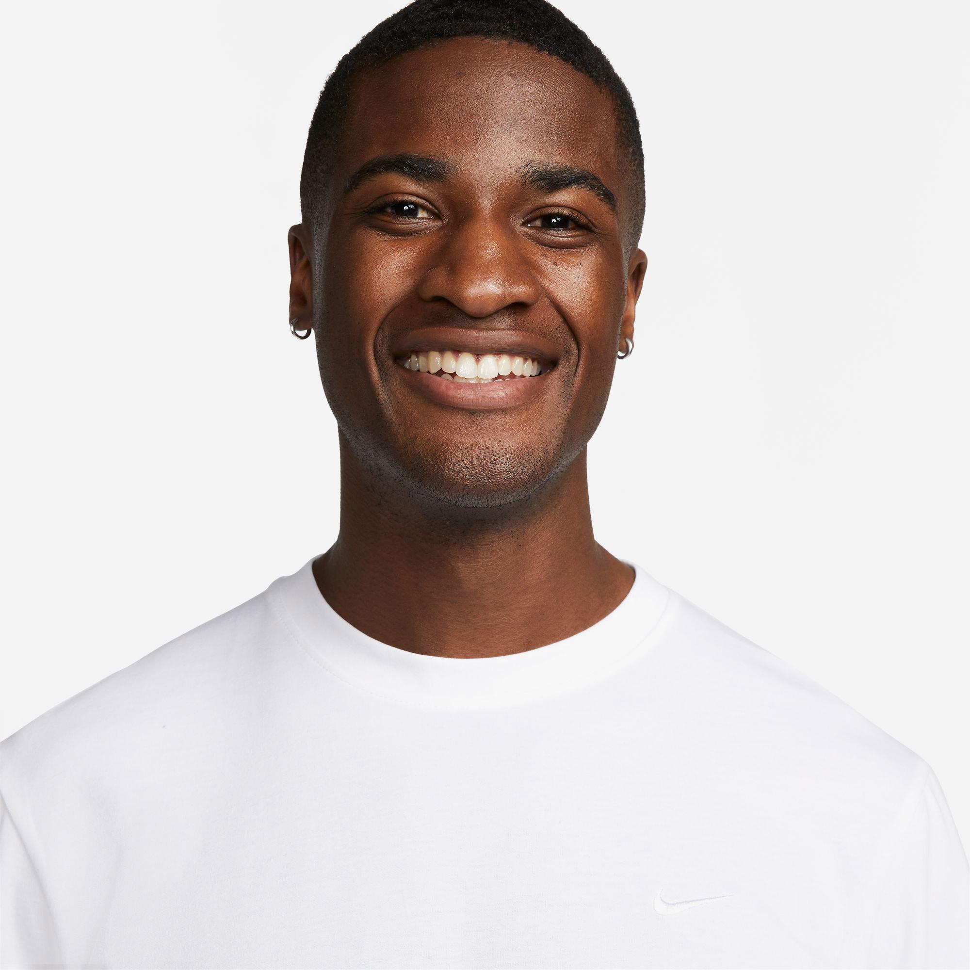 Nike Dri-Fit Primary Erkek Beyaz T-Shirt