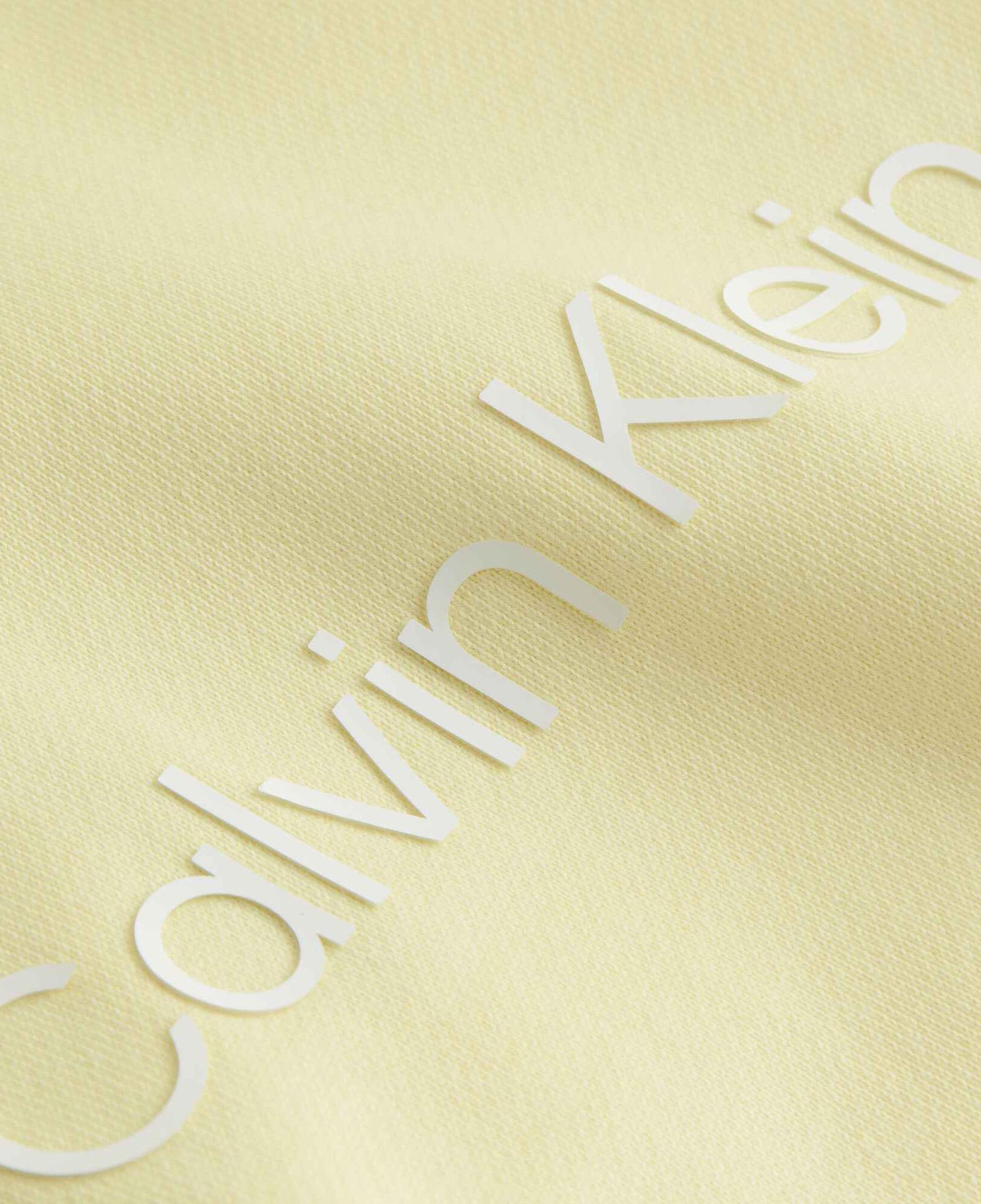 Calvin Klein Premium Essentials Kadın Sarı Sweatshirt