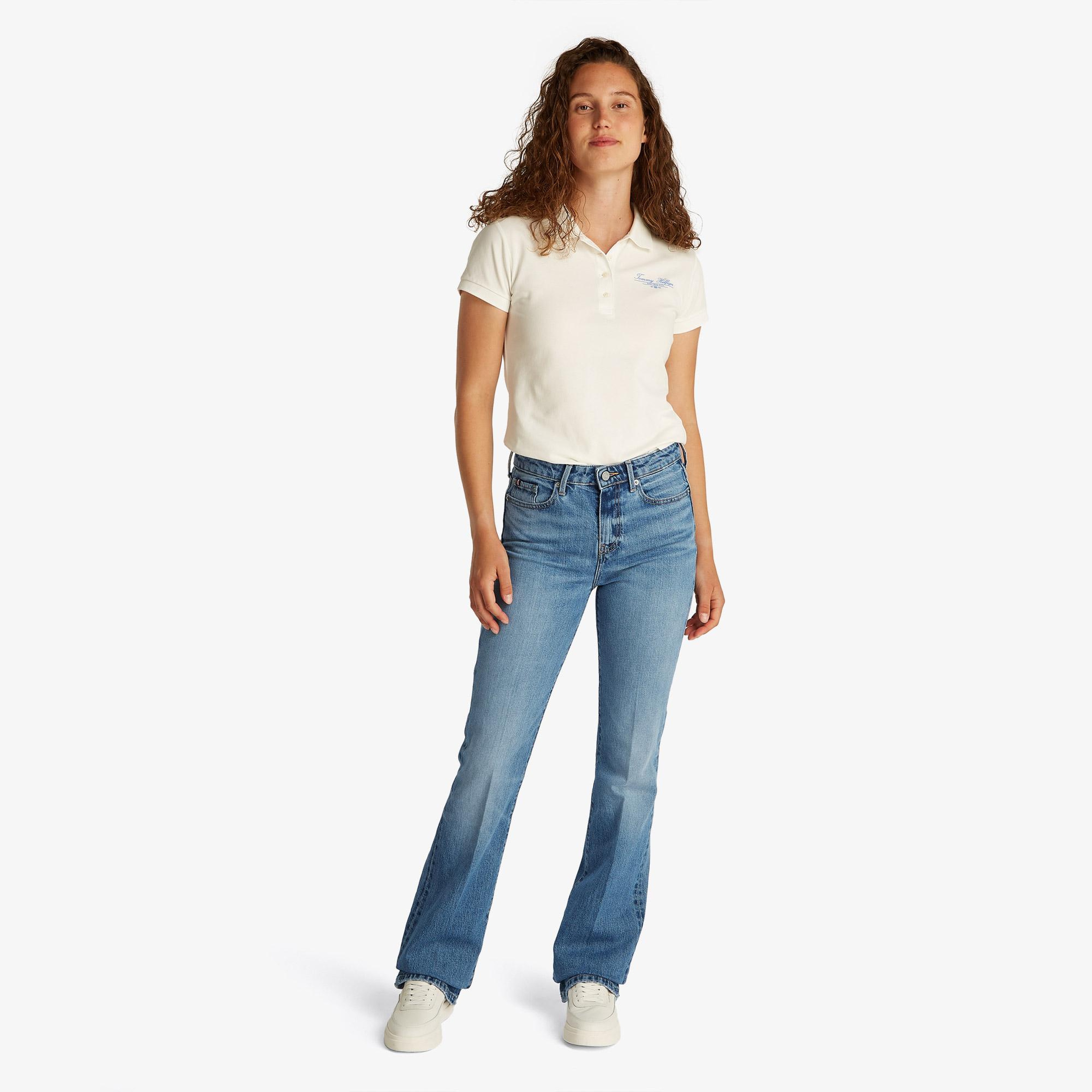 Tommy Hilfiger Bootcut Rw Toby Kadın Lacivert Jean
