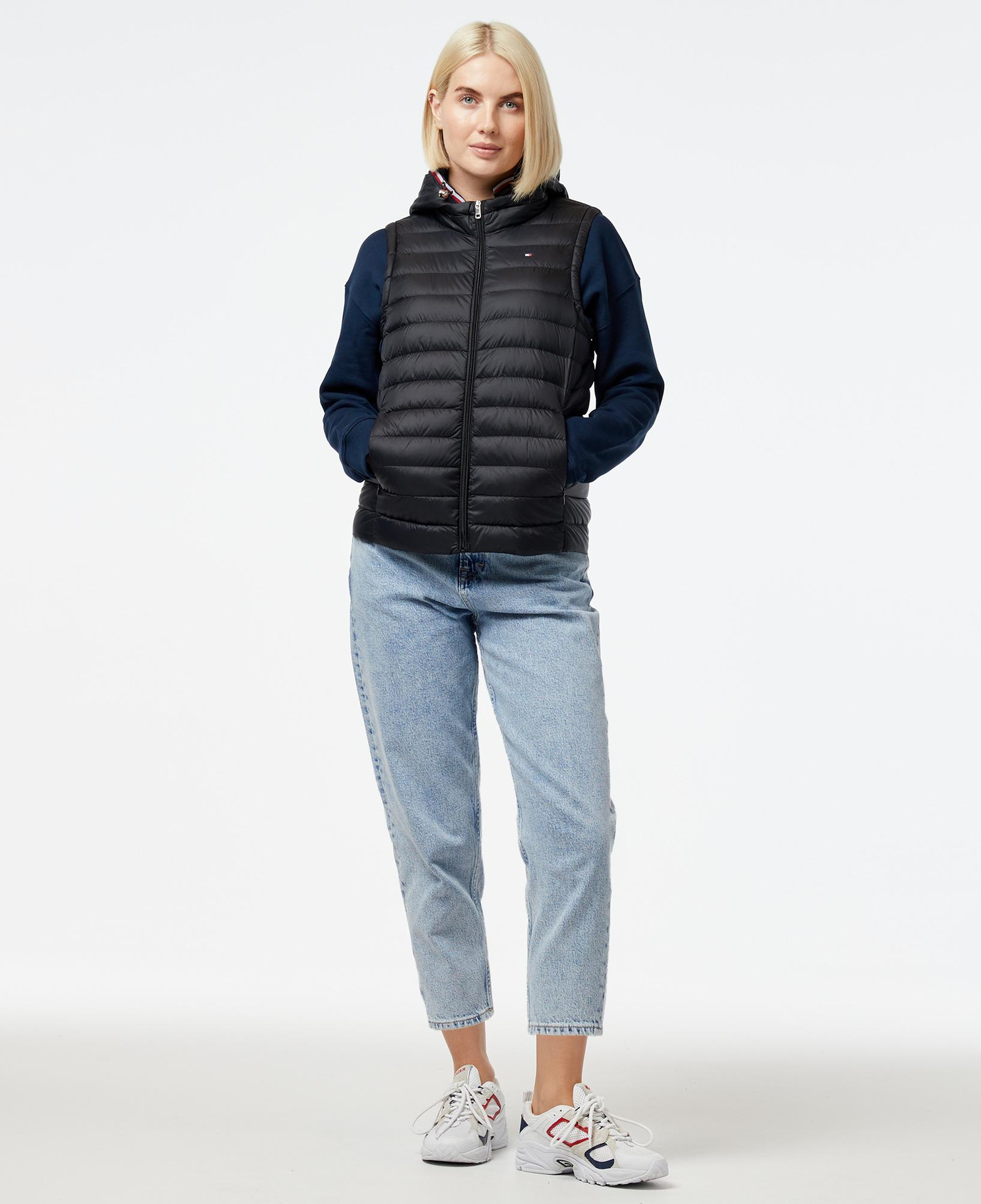 Tommy Hilfiger Kadın Siyah Mont