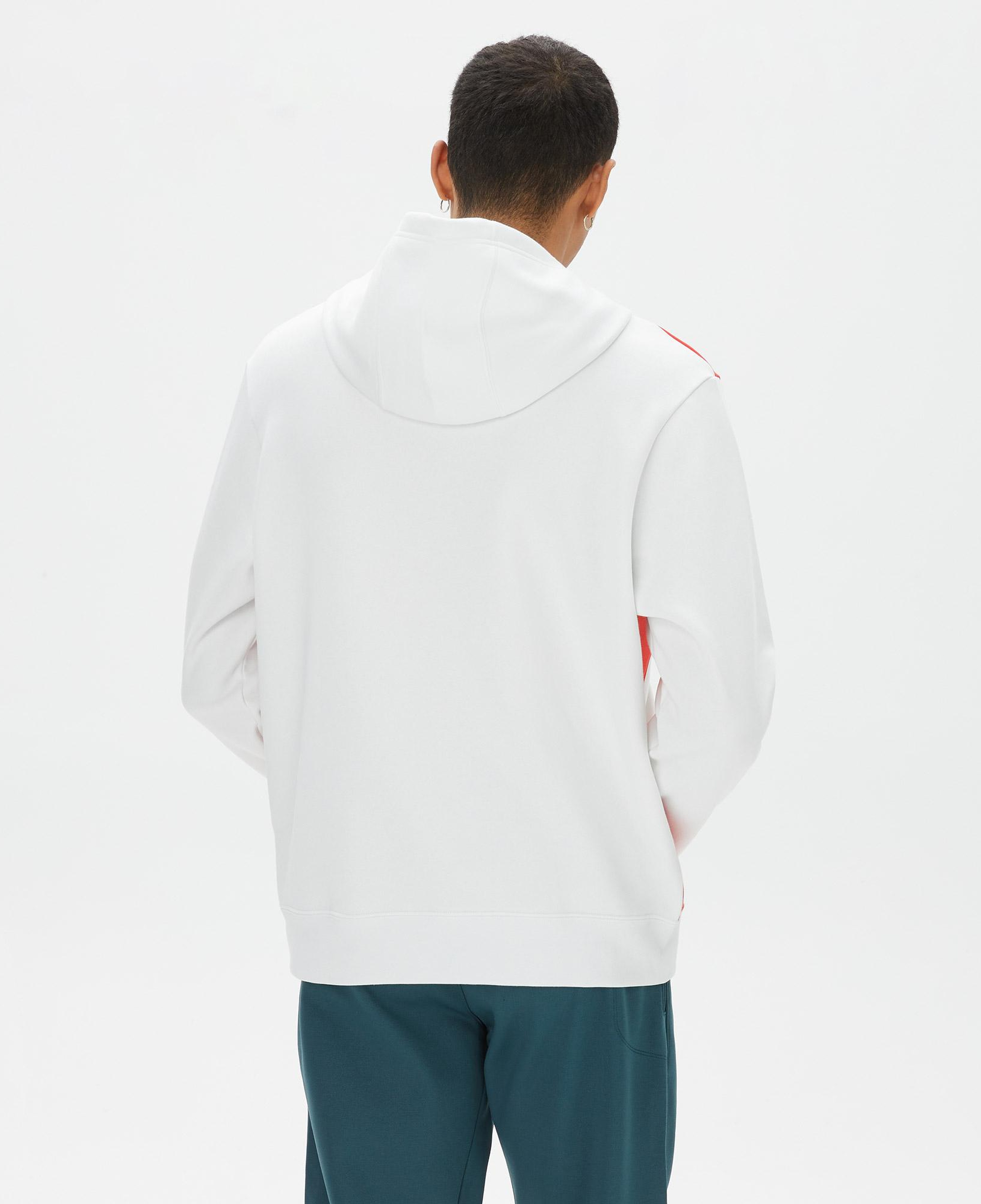 Nike Sportswear Swoosh Air Pullover Hoody Fleece Erkek Beyaz Sweatshirt