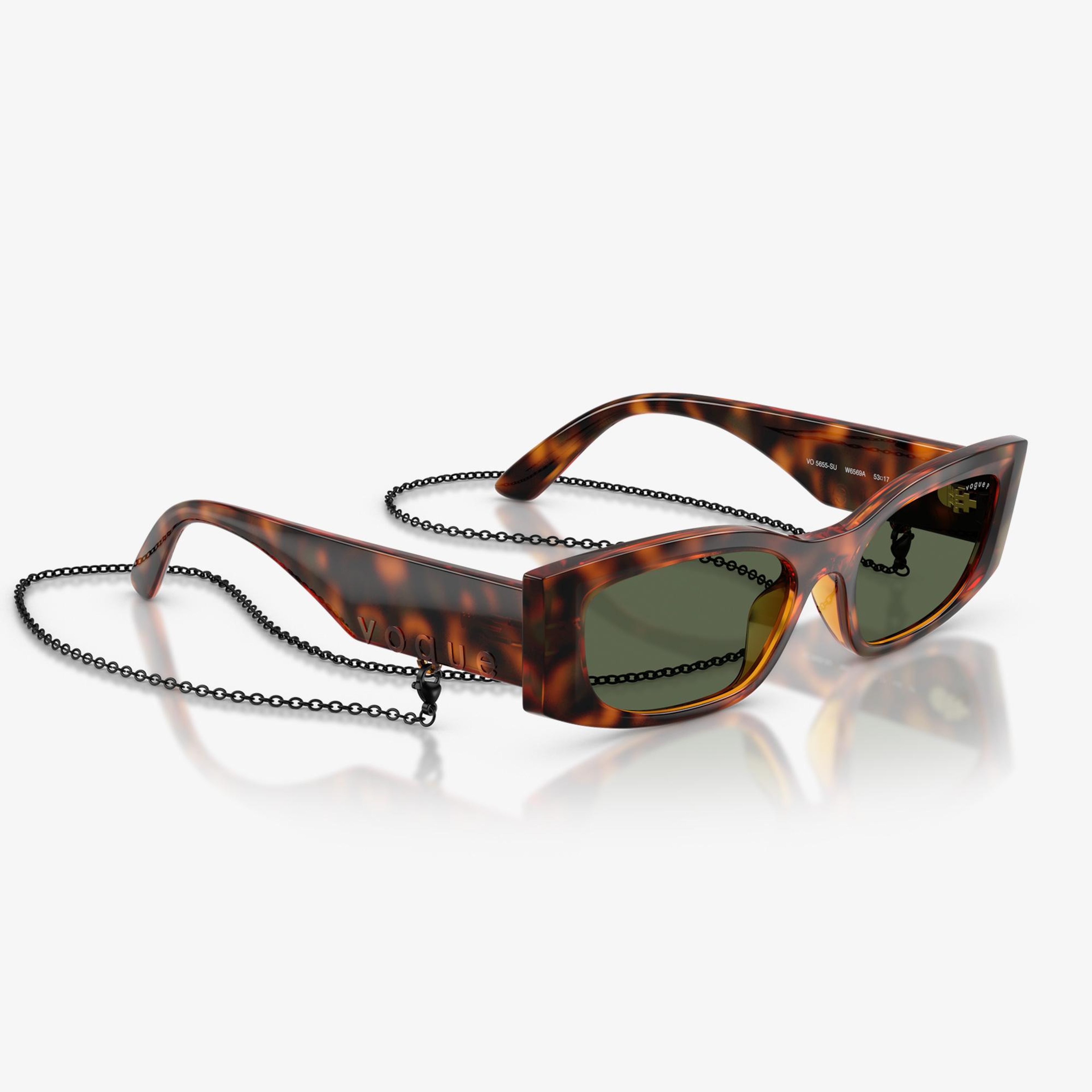 Vogue Eyewear VO5655SU Kadın Kahverengi Güneş Gözlüğü