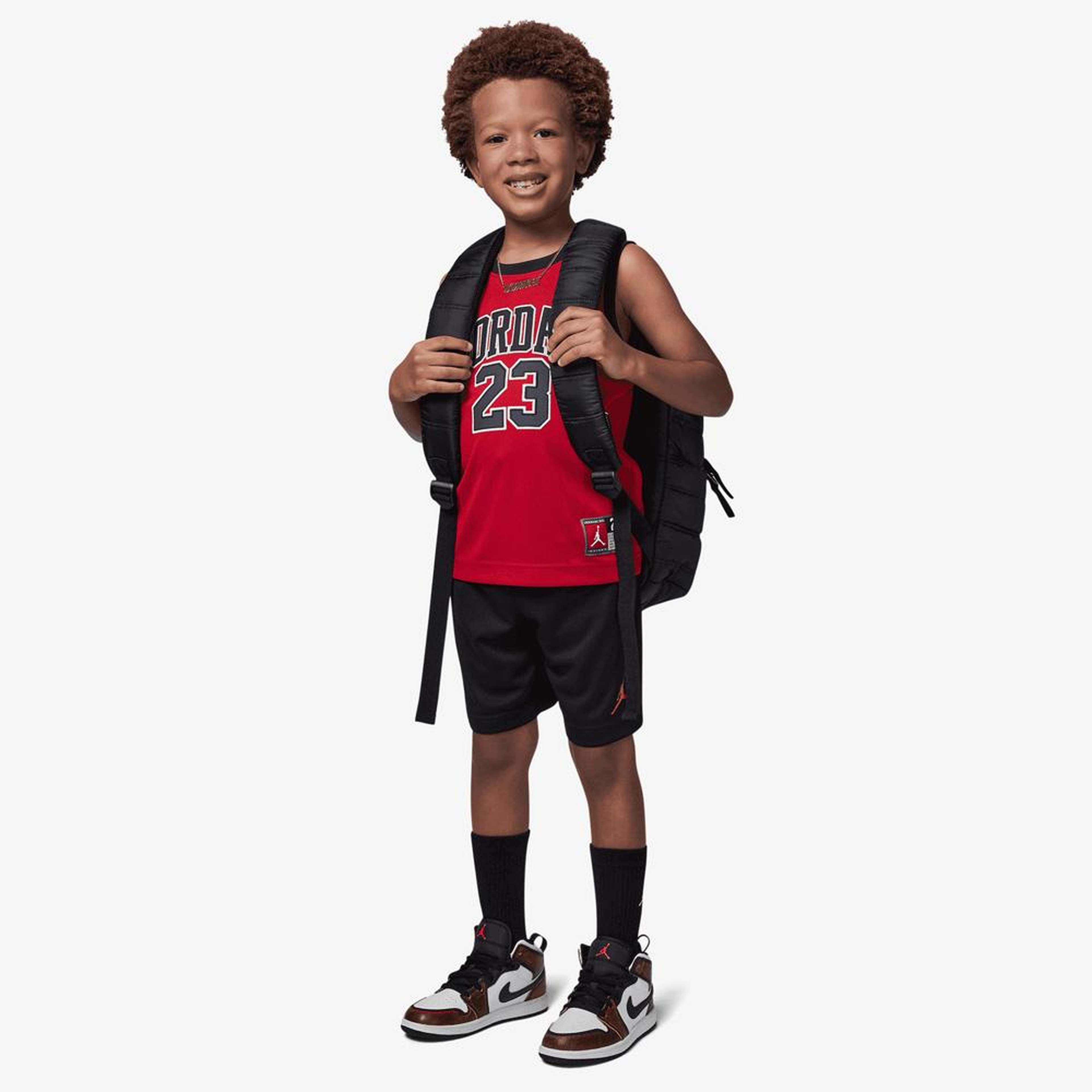 Jordan 23 Jersey Set Erkek Çocuk Siyah Eşofman Takımı
