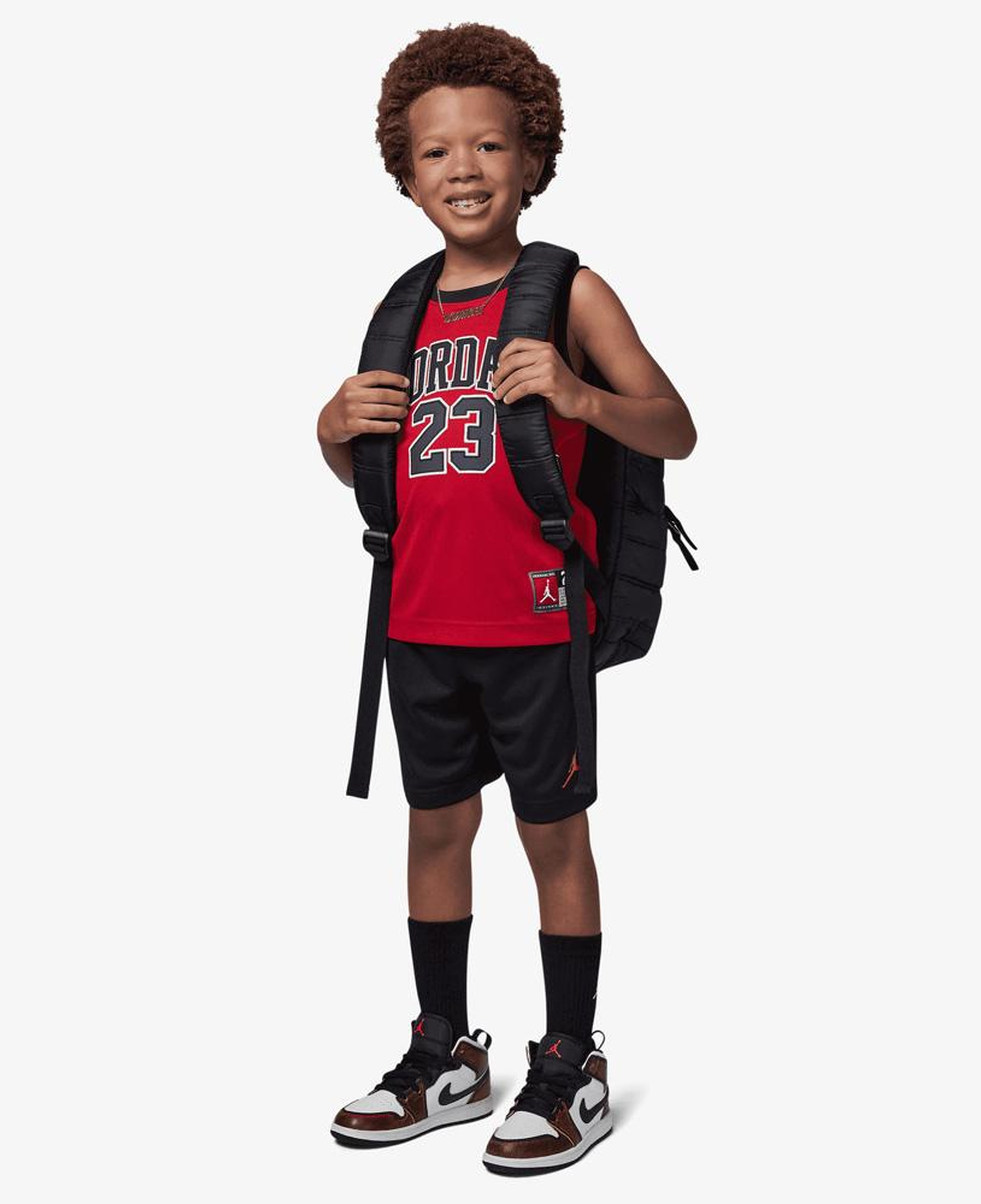 Jordan 23 Jersey Set Erkek Çocuk Siyah Eşofman Takımı