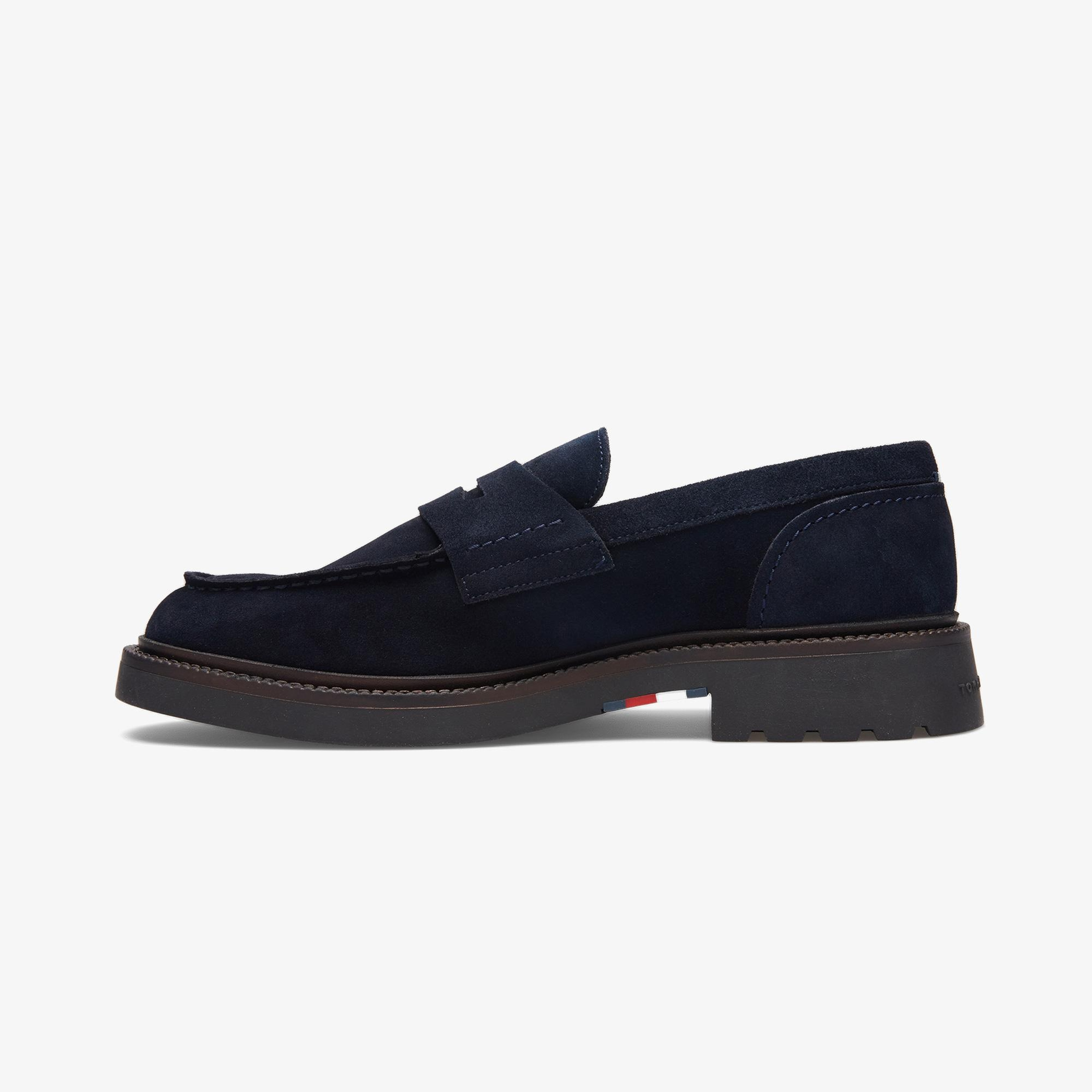 Tommy Hilfiger Erkek Mavi Sneaker