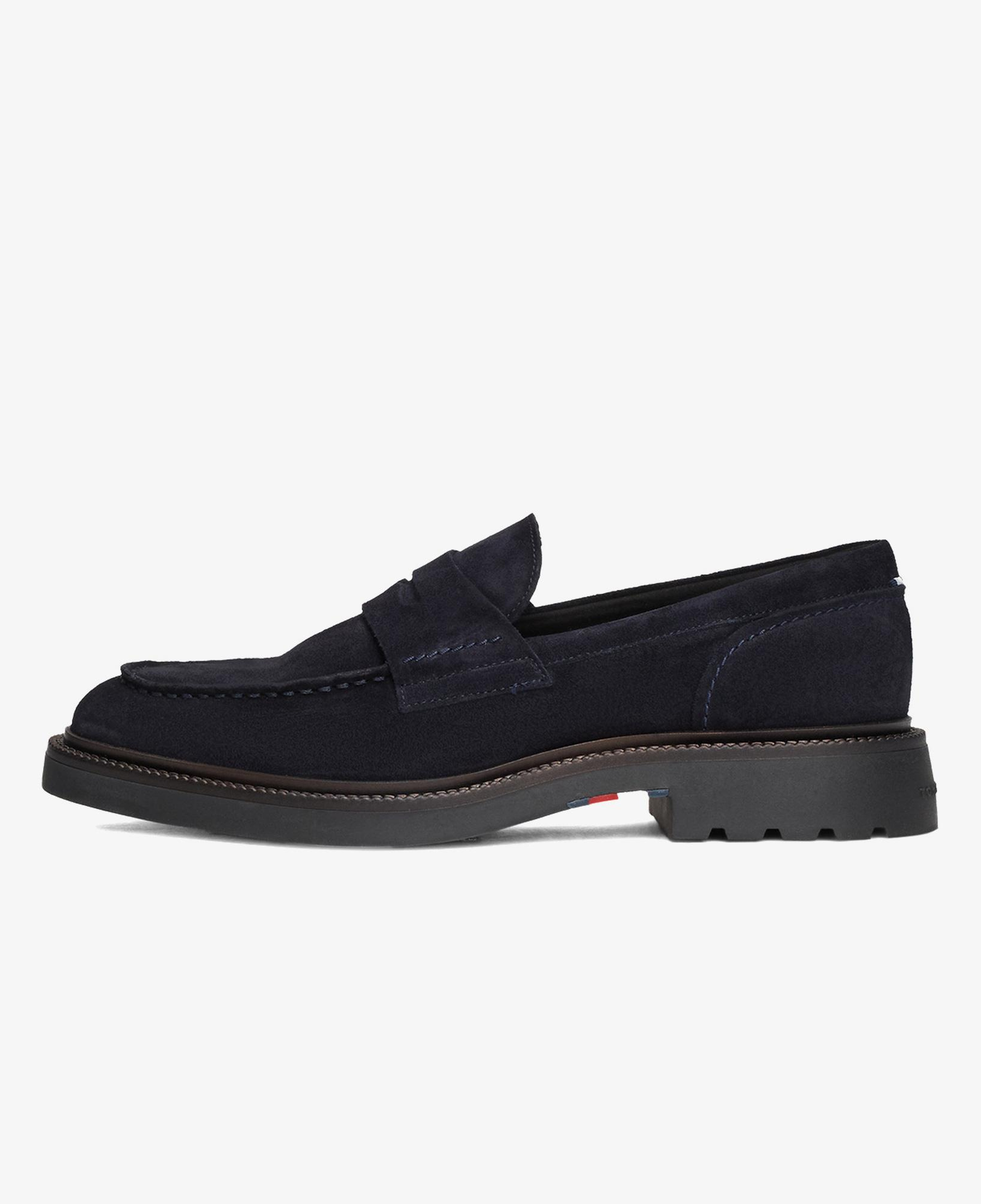 Tommy Hilfiger Erkek Mavi Sneaker
